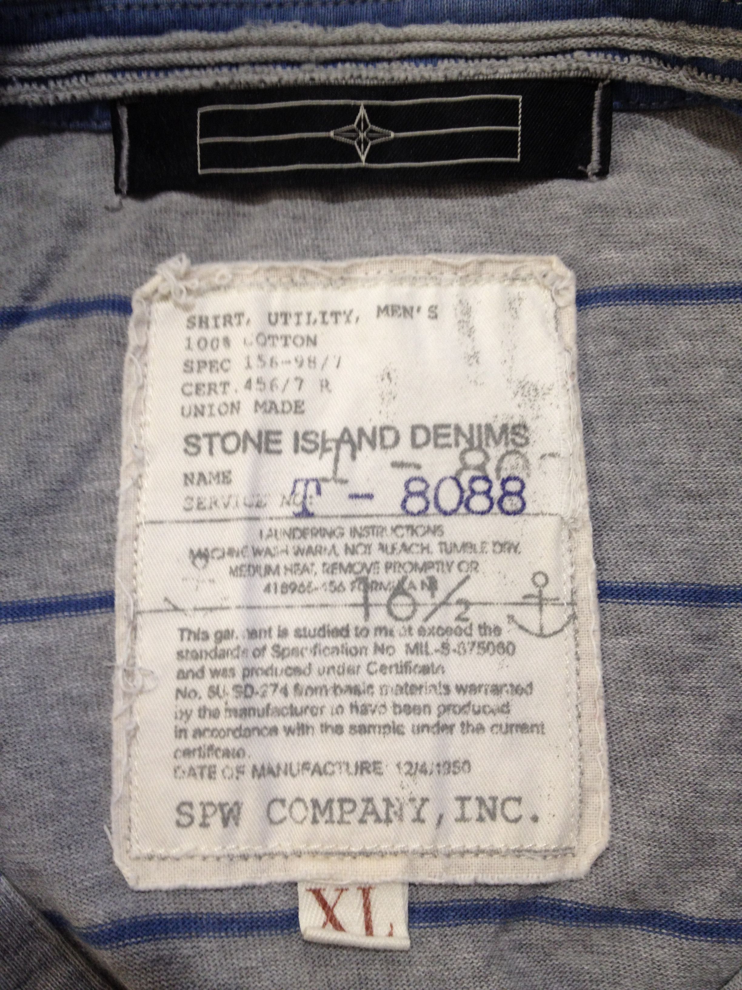 Stone Island stone island polo shirt Size US L / EU 52-54 / 3 - 6 Thumbnail