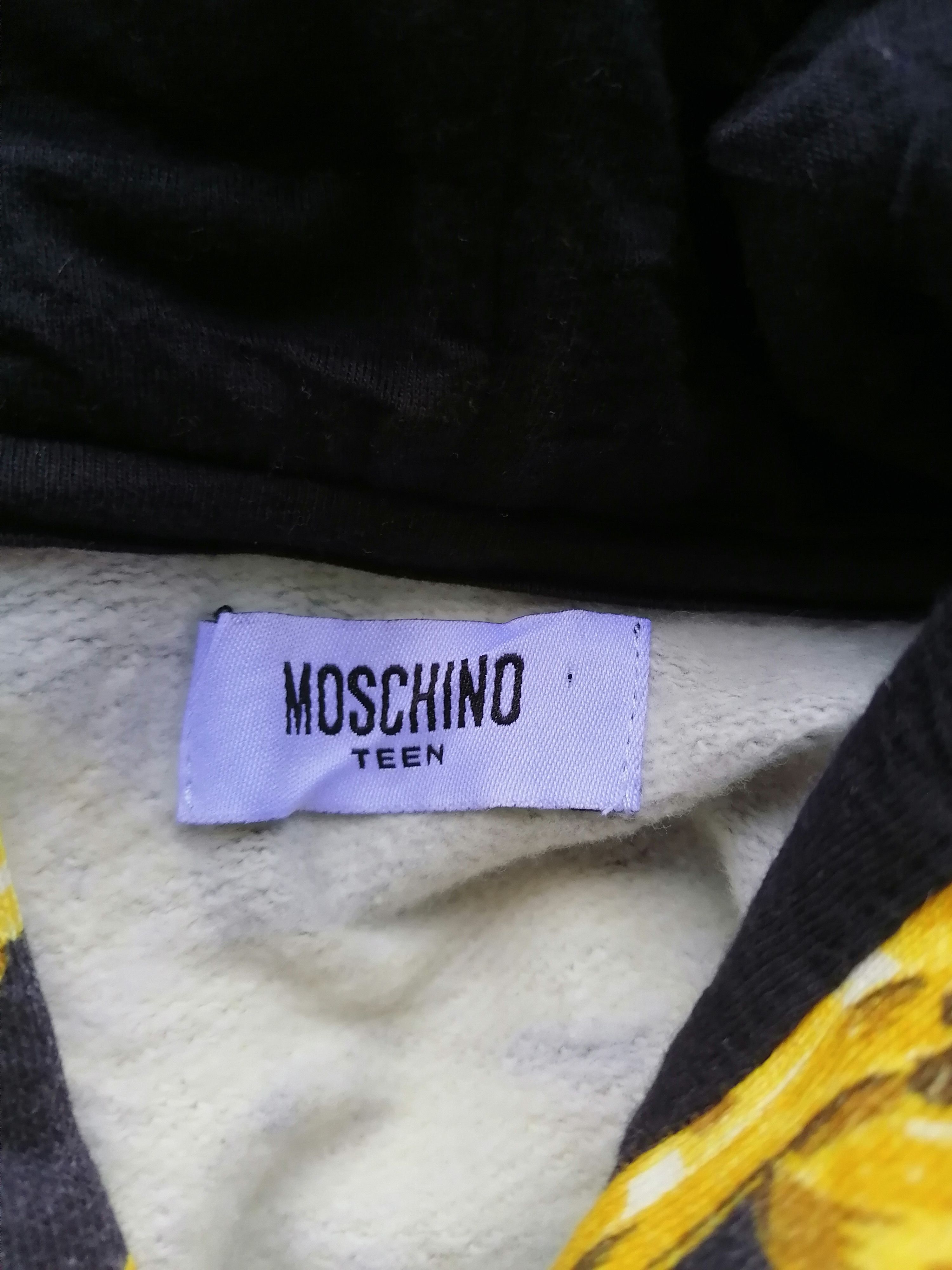 Moschino Moschino Teen Gold Chain Hoodie Size US S / EU 44-46 / 1 - 5 Thumbnail