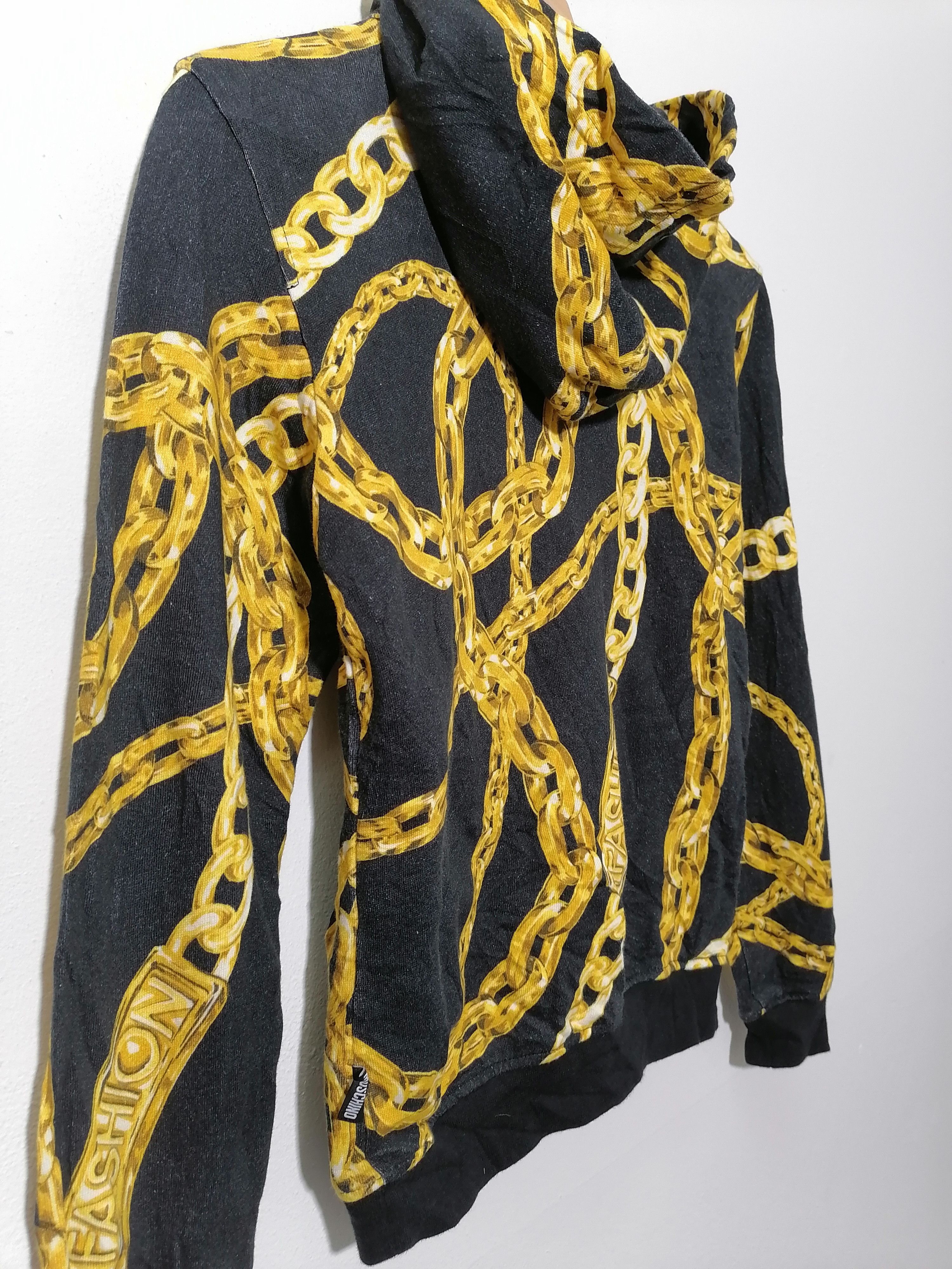 Moschino Moschino Teen Gold Chain Hoodie Size US S / EU 44-46 / 1 - 4 Thumbnail