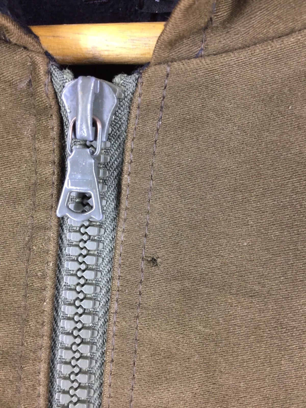 A.P.C. VINTAGE A.P.C HOODIE RIRI ZIPPER MOLESKINE JACKET (size 1) Size US M / EU 48-50 / 2 - 12 Thumbnail