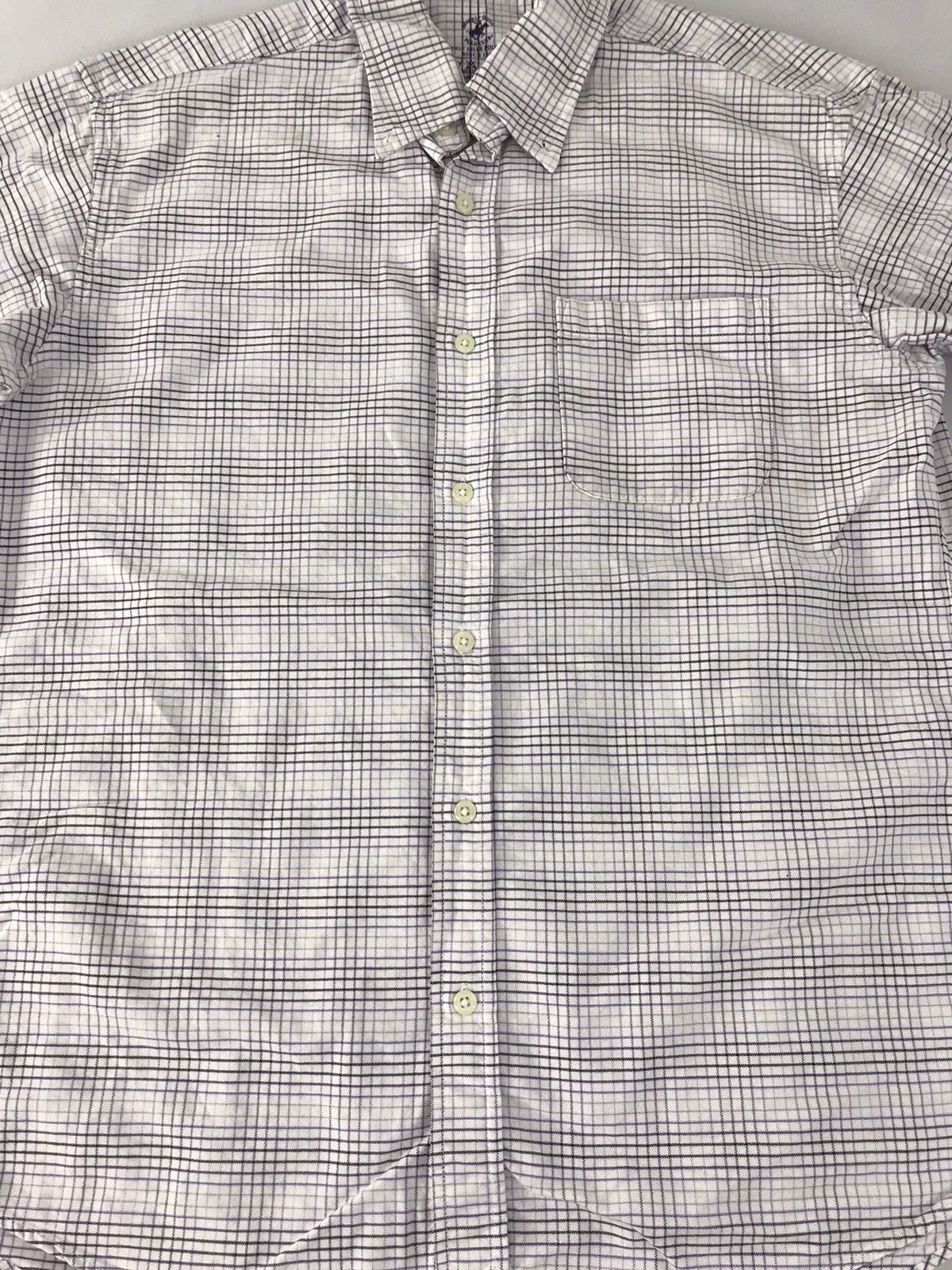 Beverly Hills Polo Club Beverly Hills Polo Club Single Pocket Plaid Check K135j Size US L / EU 52-54 / 3 - 3 Thumbnail