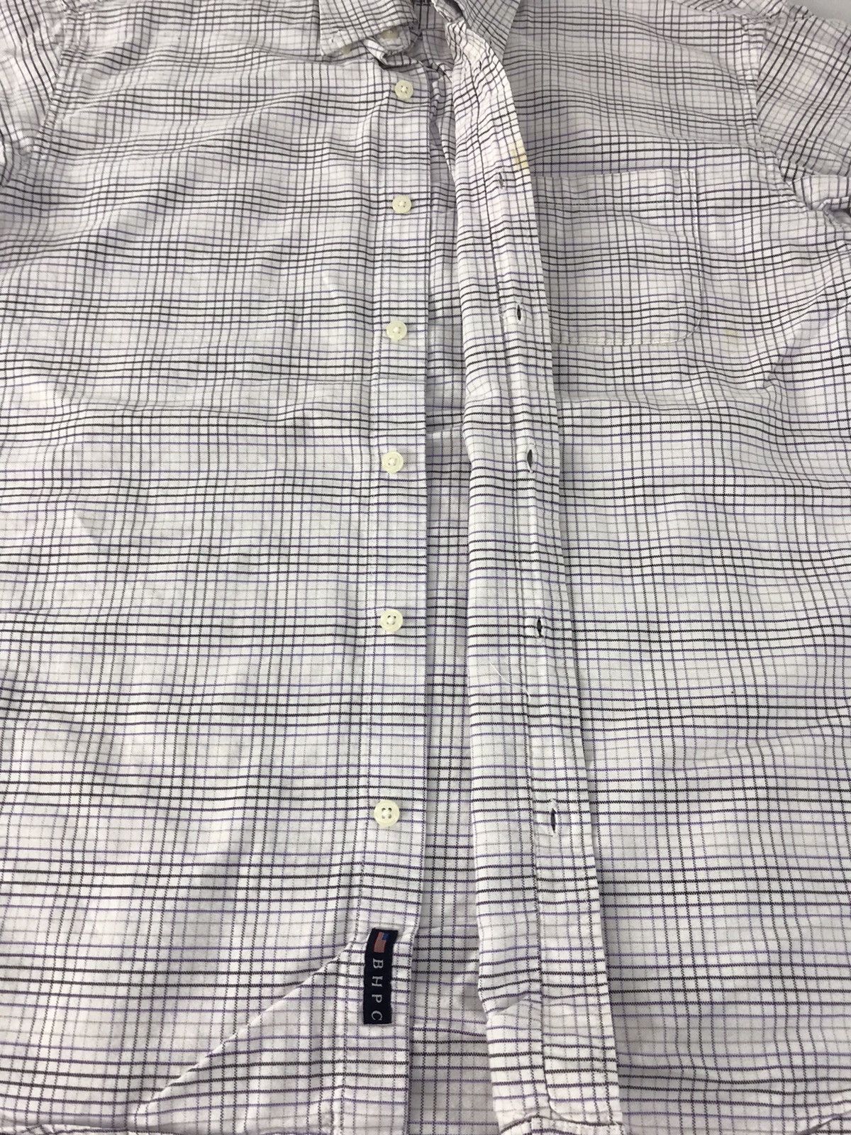 Beverly Hills Polo Club Beverly Hills Polo Club Single Pocket Plaid Check K135j Size US L / EU 52-54 / 3 - 5 Thumbnail