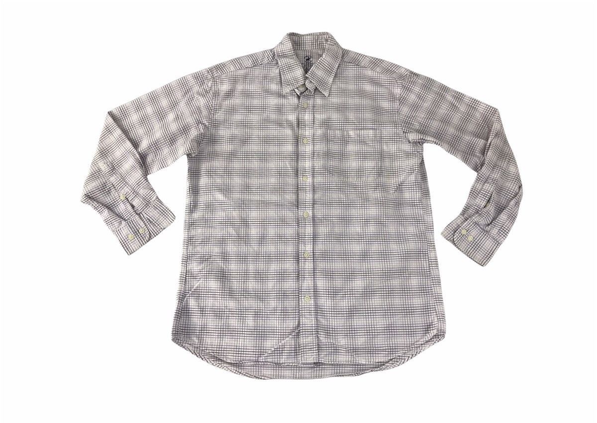 Beverly Hills Polo Club Beverly Hills Polo Club Single Pocket Plaid Check K135j Size US L / EU 52-54 / 3 - 1 Thumbnail