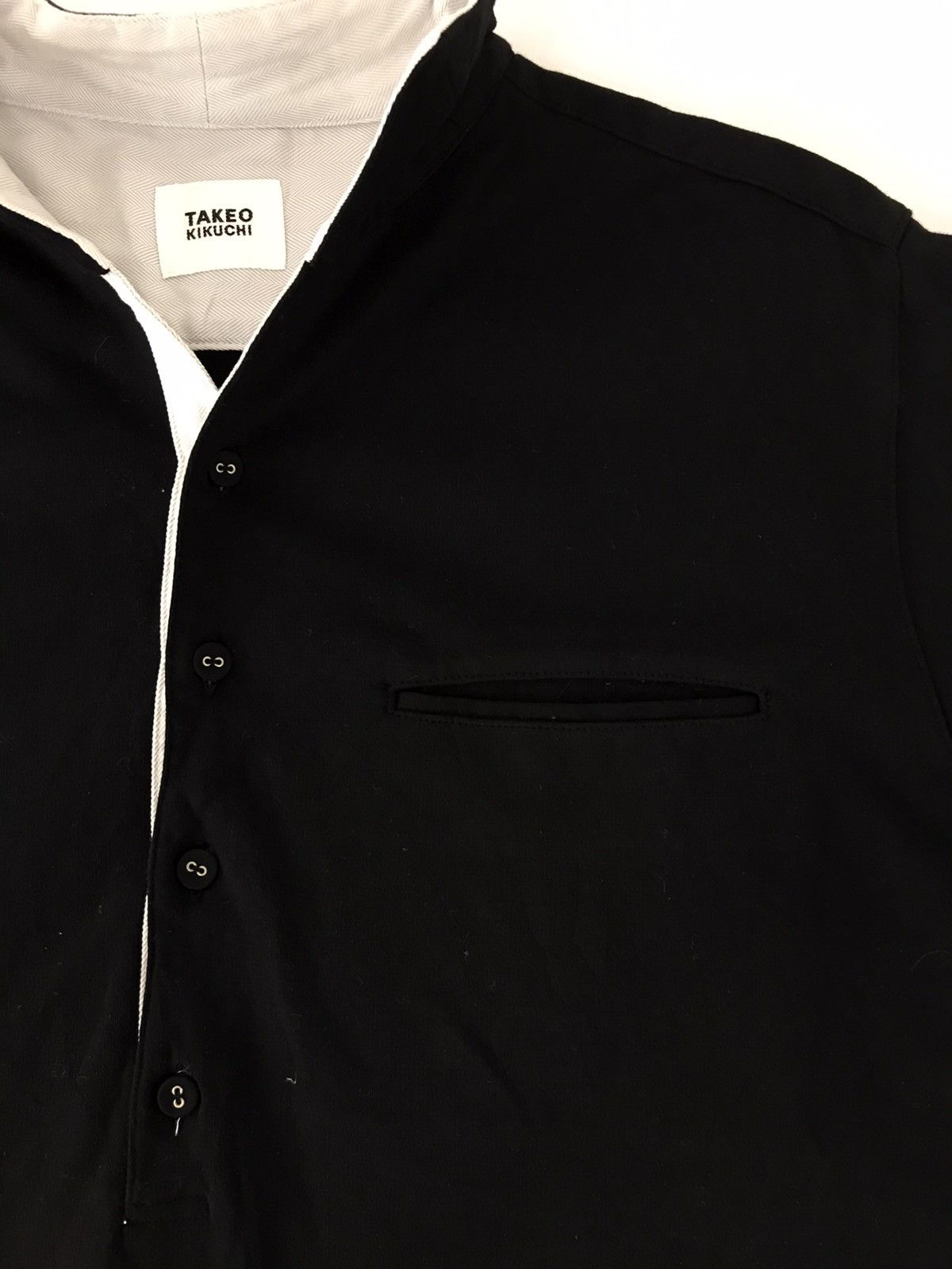Japanese Brand × Takeo Kikuchi Takeo Kikuchi Single Pocket Button Tee Size M Size US M / EU 48-50 / 2 - 2 Thumbnail
