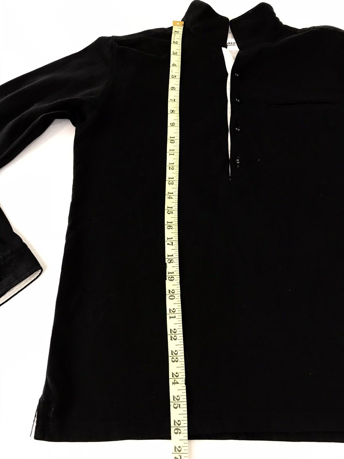 Japanese Brand × Takeo Kikuchi Takeo Kikuchi Single Pocket Button Tee Size M Size US M / EU 48-50 / 2 - 8 Thumbnail
