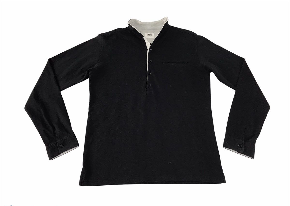 Japanese Brand × Takeo Kikuchi Takeo Kikuchi Single Pocket Button Tee Size M Size US M / EU 48-50 / 2 - 1 Thumbnail