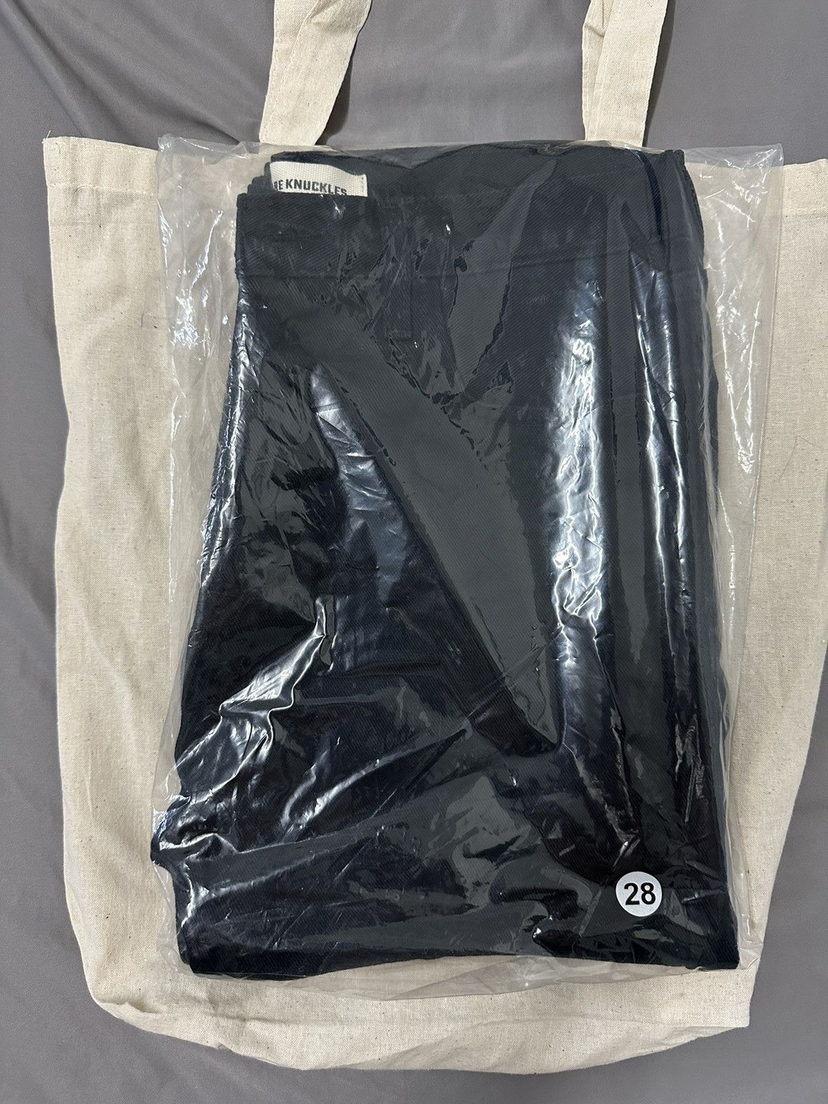 Bare Knuckles Black Denim Flared Jeans Size US 28 / EU 44 - 3 Thumbnail
