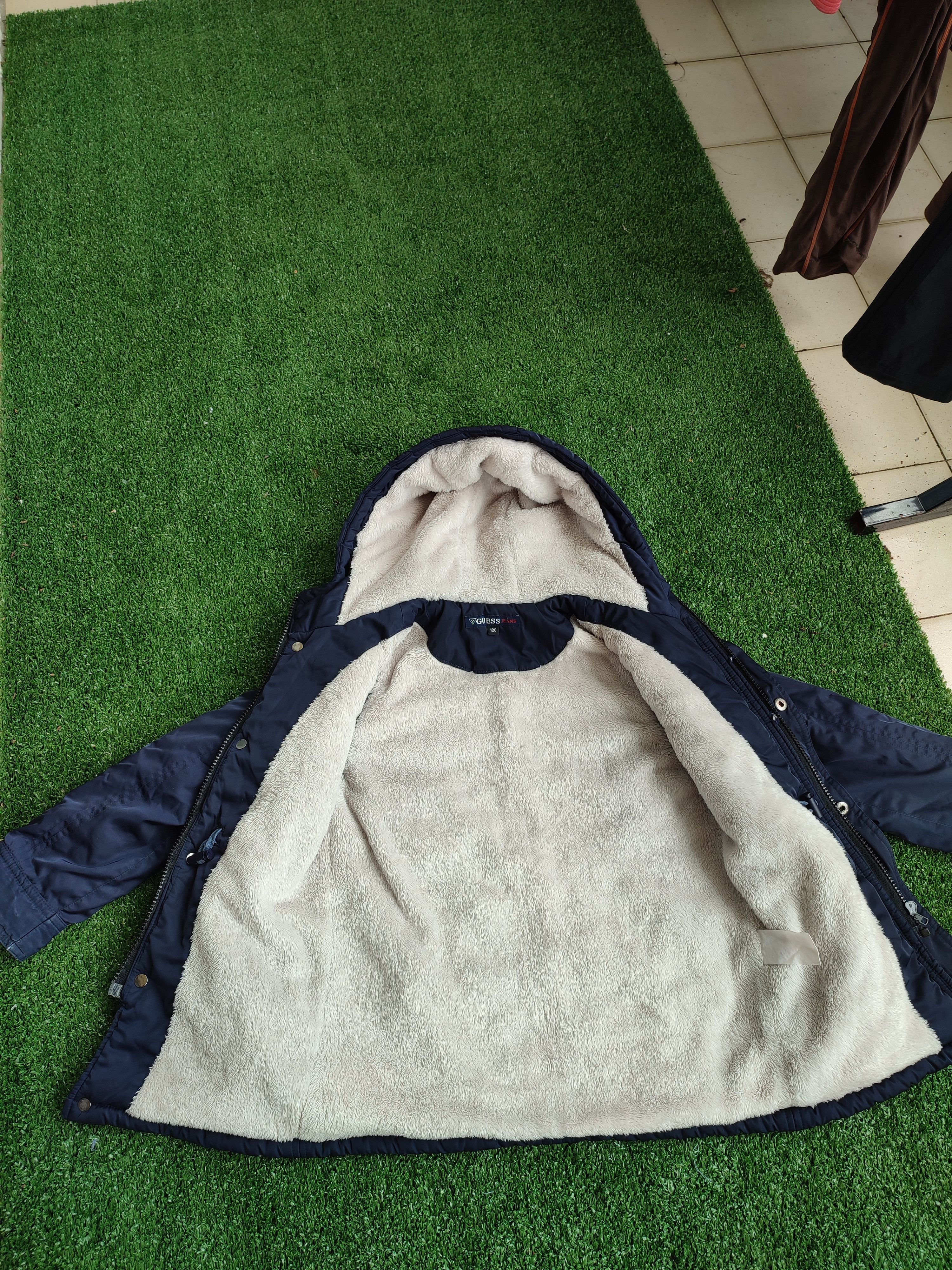 Guess × Vintage Vintage Guess Sherpa Jacket Size US XXS / EU 40 - 10 Thumbnail