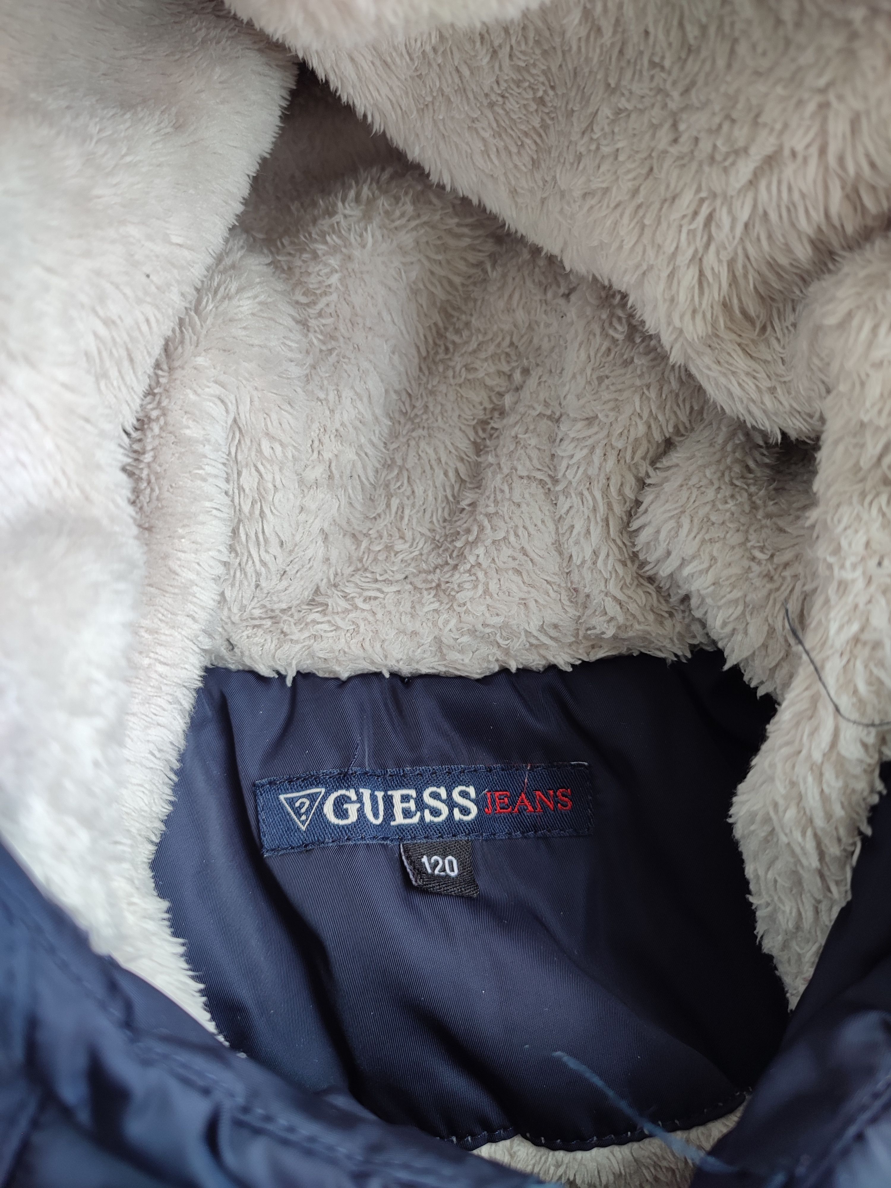 Guess × Vintage Vintage Guess Sherpa Jacket Size US XXS / EU 40 - 4 Thumbnail