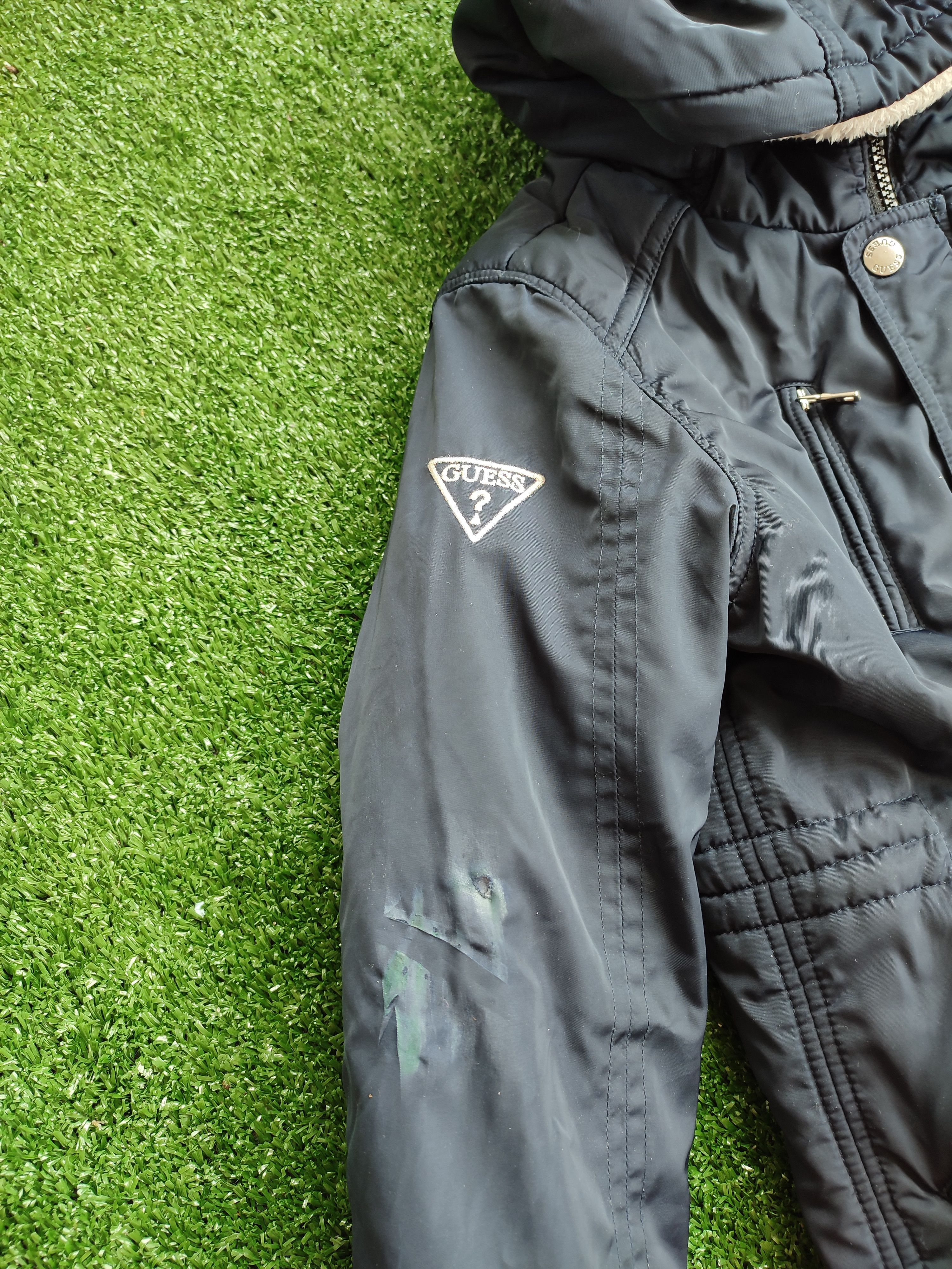 Guess × Vintage Vintage Guess Sherpa Jacket Size US XXS / EU 40 - 8 Thumbnail