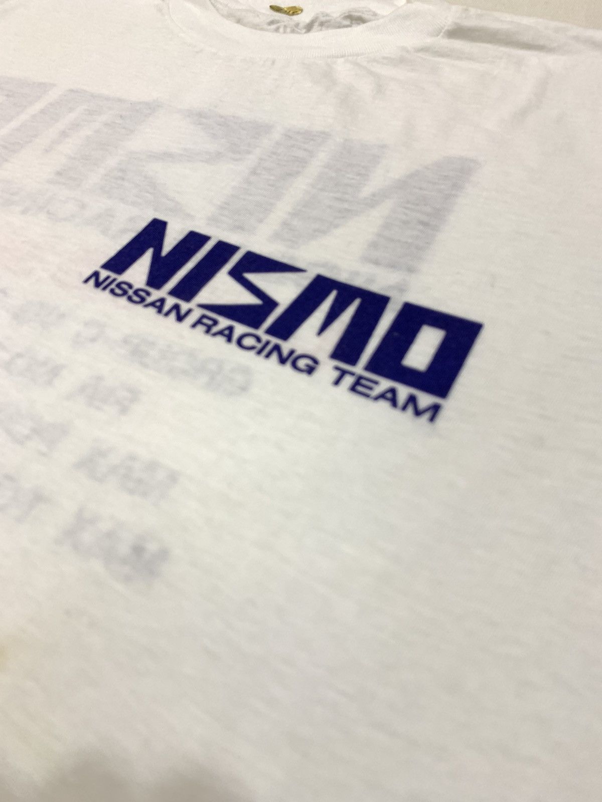 Japanese Brand × Vintage NOS 1986 NISMO NISSAN RACING TEAM LE MANS SHIRT Size US S / EU 44-46 / 1 - 3 Thumbnail