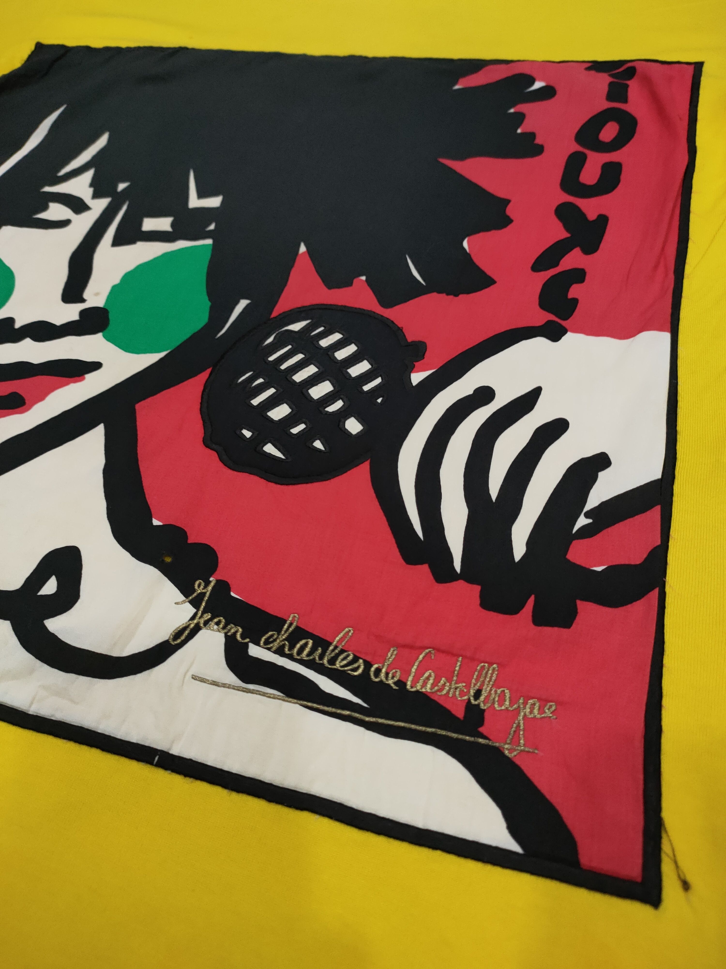 Band Tees 1990s JCDC X SIOUXSIE AND THE BANSHEES ART PATCH SHIRT Size US M / EU 48-50 / 2 - 10 Thumbnail