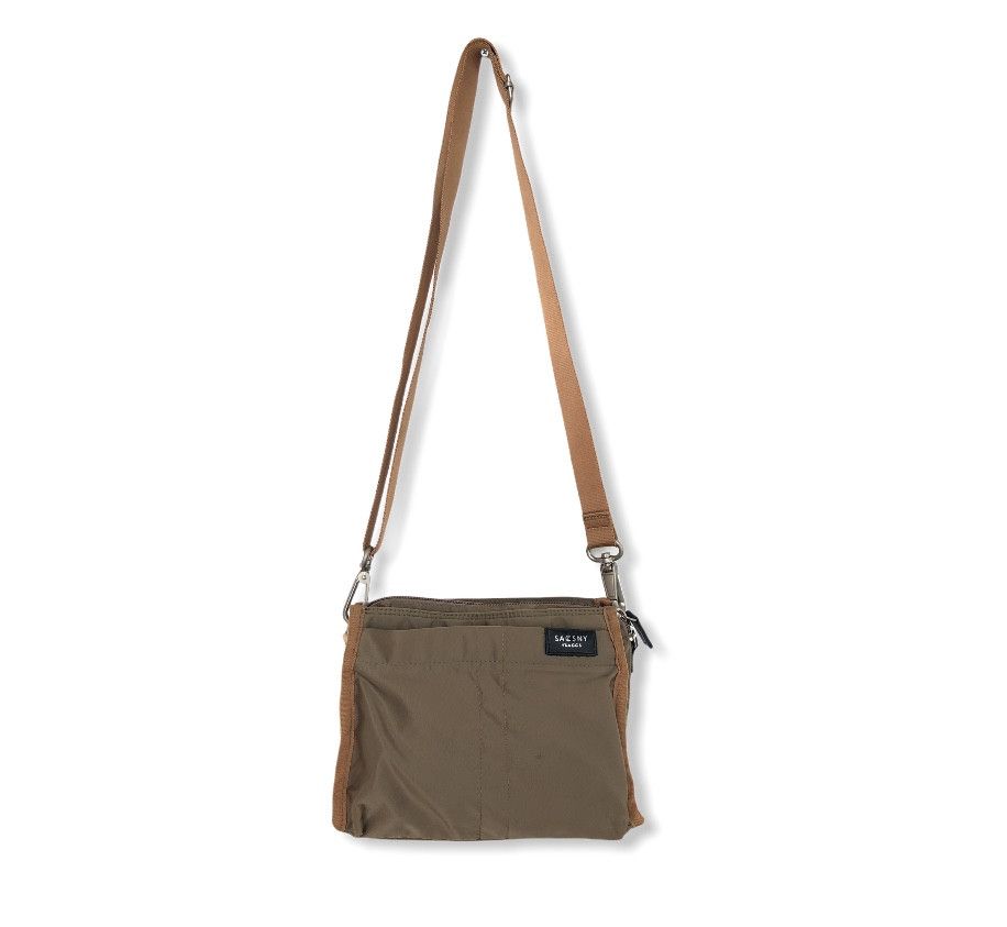 image of Yohji Yamamoto Vintage Yohji Yamamoyo Y’Saccs Mini Sling Bag in Brown, Men's