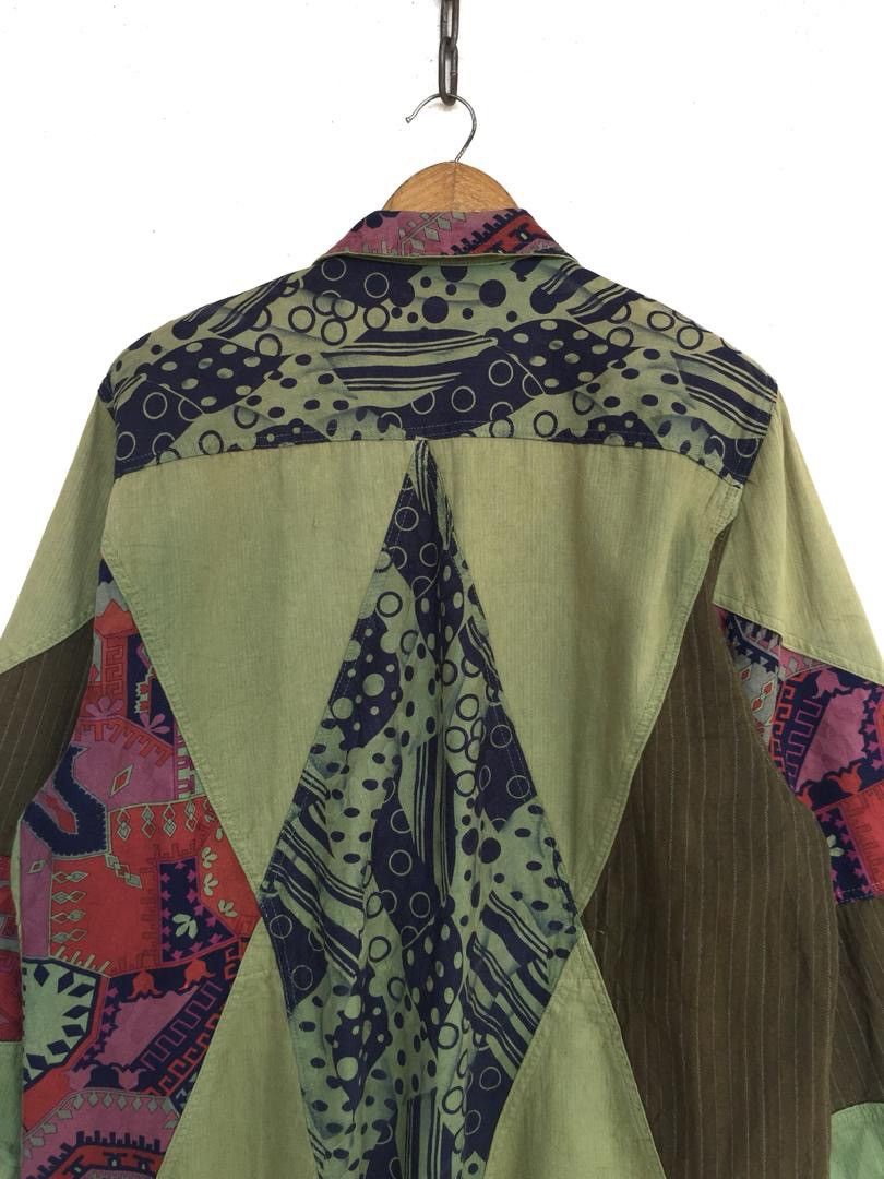 Japanese Brand × Vintage Vintage Japanese patchwork Jacket Size US L / EU 52-54 / 3 - 5 Thumbnail
