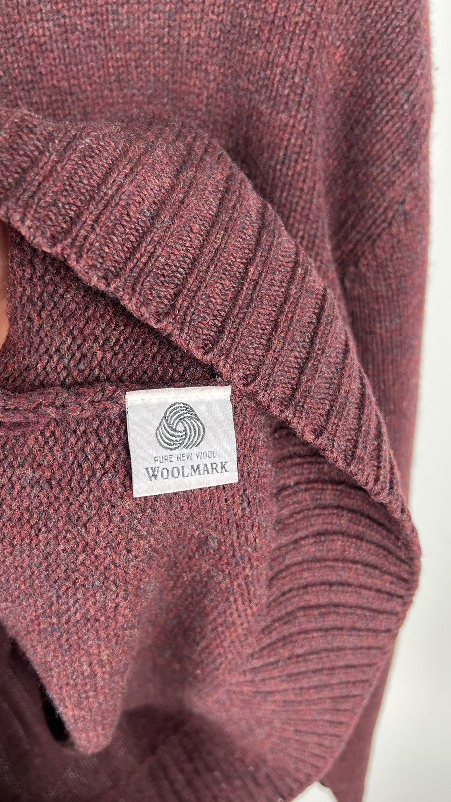 Vintage Vintage Yves Saint Laurent Patch Logo Sweater Knit Wool Size US XL / EU 56 / 4 - 11 Thumbnail