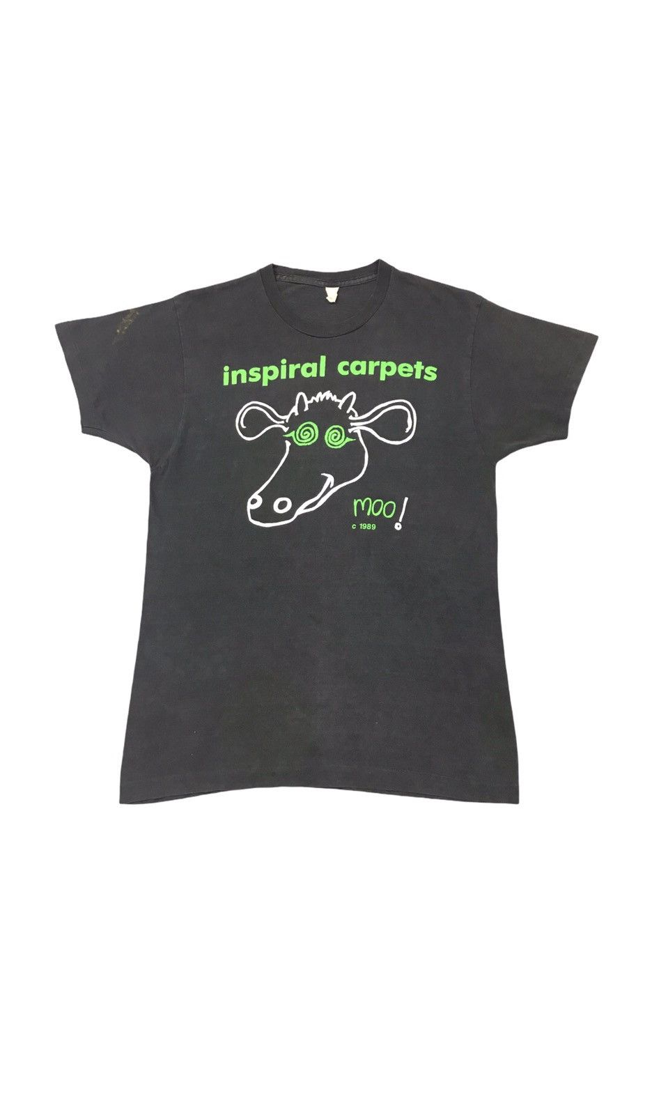 Band Tees Rare vintage 80s INSPIRAL CARPETS promo t-shirt Size US L / EU 52-54 / 3 - 1 Thumbnail