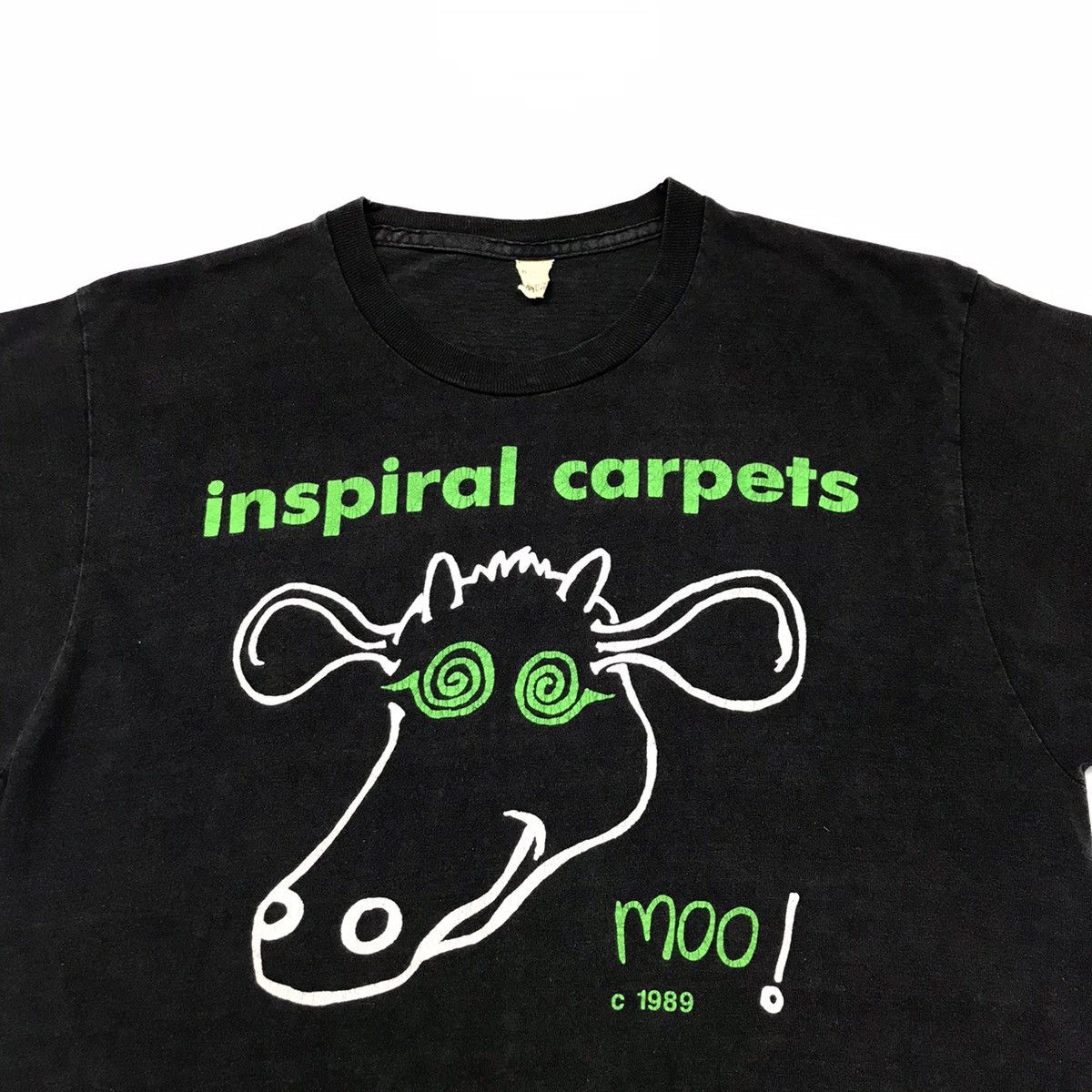Band Tees Rare vintage 80s INSPIRAL CARPETS promo t-shirt Size US L / EU 52-54 / 3 - 3 Thumbnail