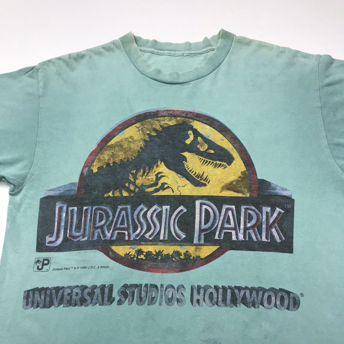 Vintage Rare Vintage JURASSIC PARK movie promo t-shirt Size US M / EU 48-50 / 2 - 3 Thumbnail