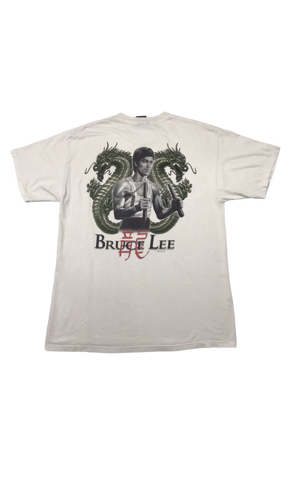 Vintage Vintage BRUCE LEE Dragon printed t-shirt Size US XL / EU 56 / 4 - 1 Thumbnail