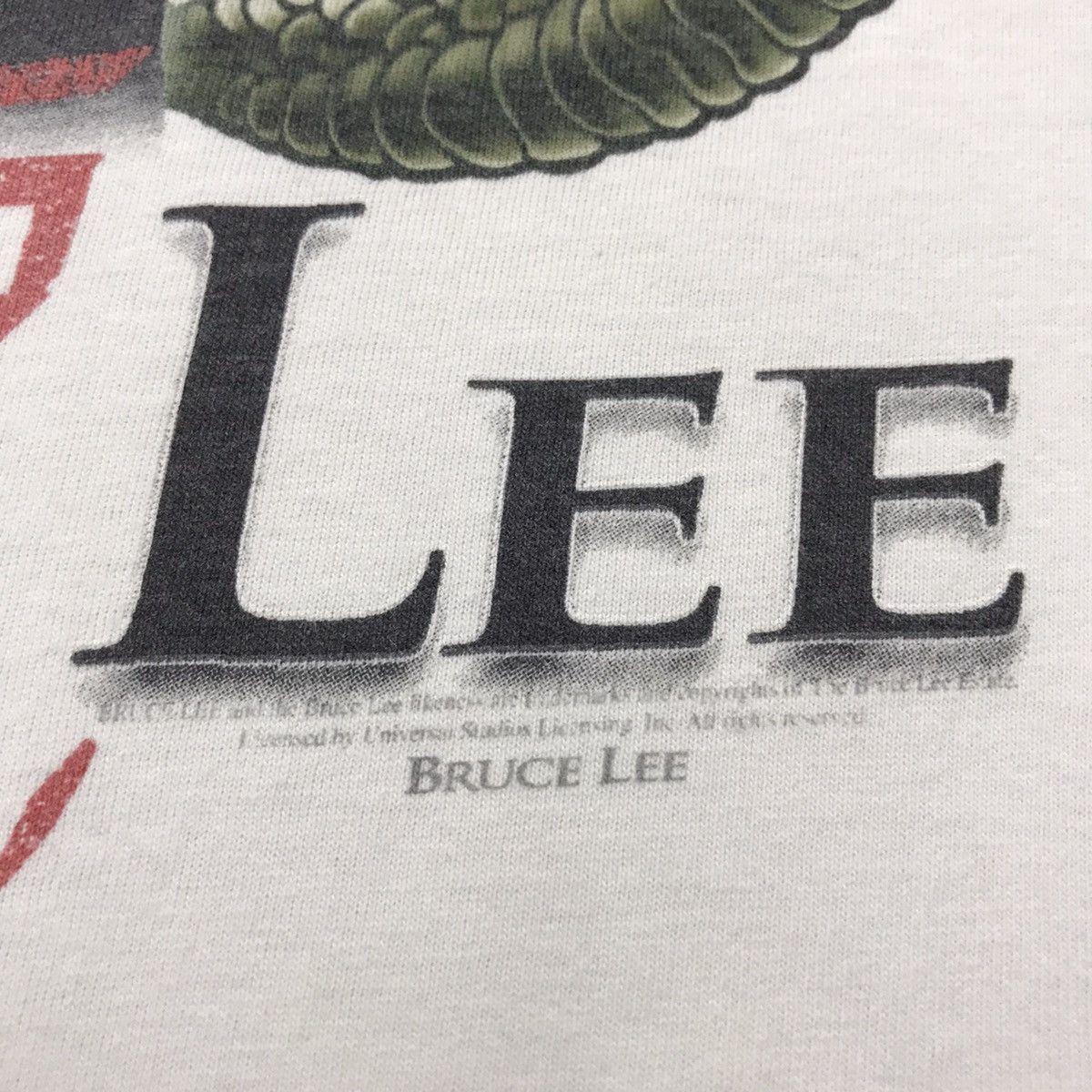 Vintage Vintage BRUCE LEE Dragon printed t-shirt Size US XL / EU 56 / 4 - 4 Thumbnail