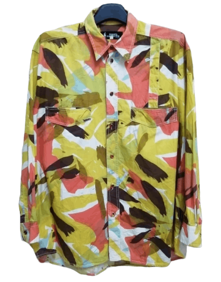 Nigel Cabourn Vintage NIGEL CABOURN Camo Oversized Shirt Size US M / EU 48-50 / 2 - 1 Thumbnail
