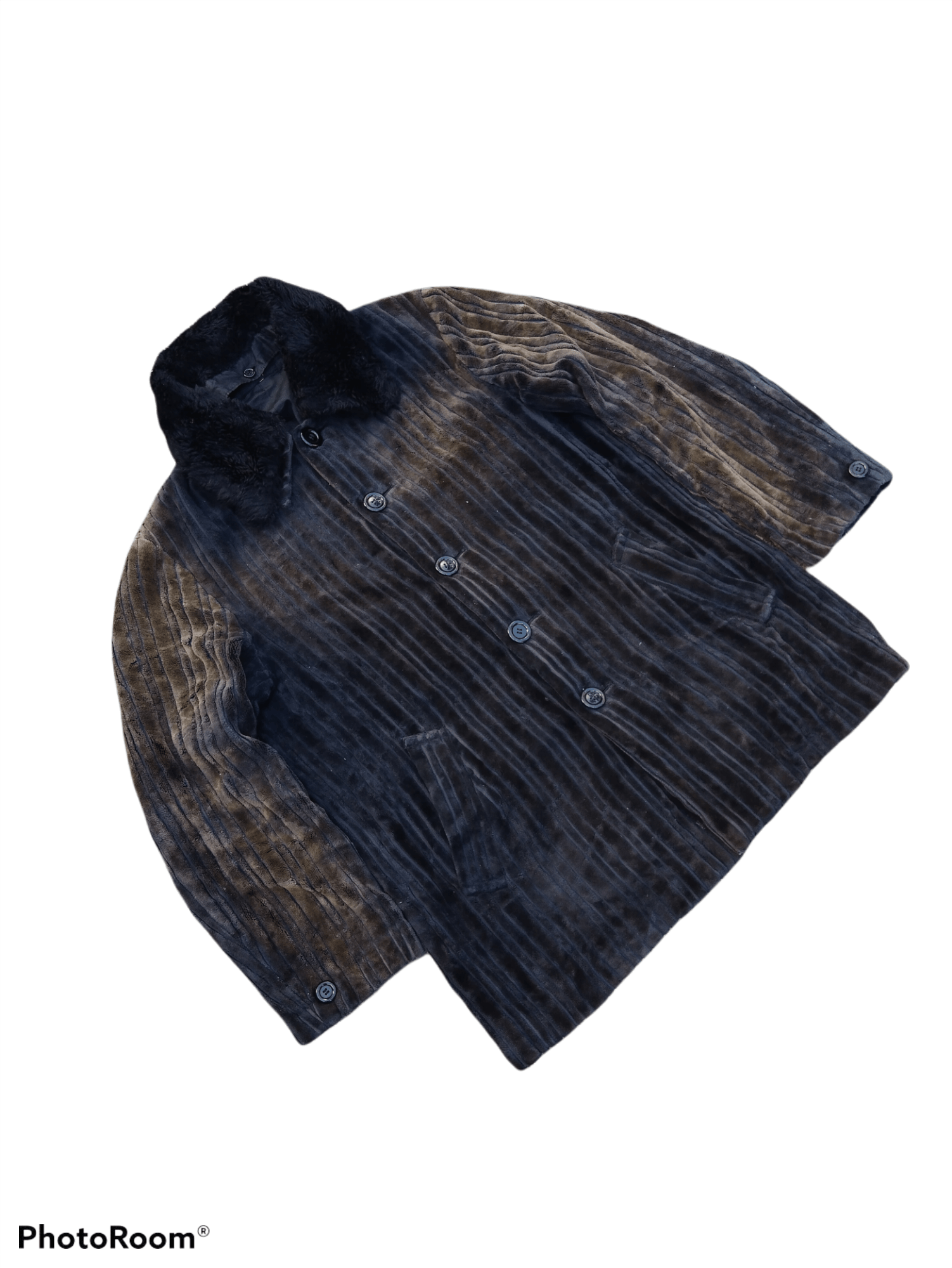 Japanese Brand THRASHED SUN FADE CORDUROY MADE IN JAPAN DOMON JACKET Size US M / EU 48-50 / 2 - 1 Thumbnail