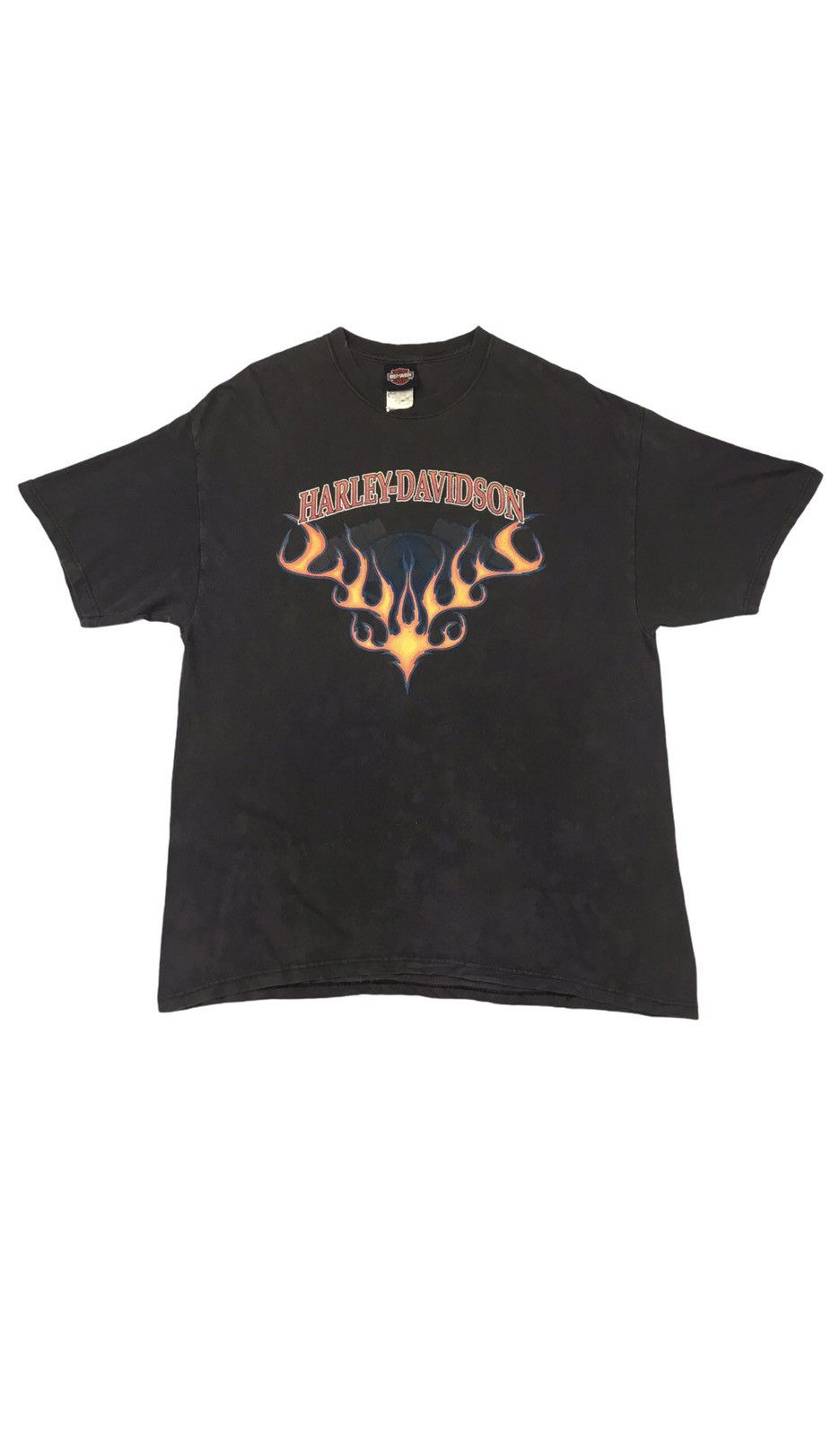 Harley Davidson × Vintage HARLEY DAVIDSON Skip Fordyce t-shirt Size US XL / EU 56 / 4 - 2 Thumbnail