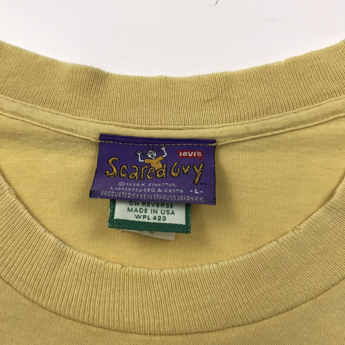 Levi's × Levi's Vintage Clothing × Vintage Rare LEVIS X Scared Guy K.Freedman producted Size US XXL / EU 58 / 5 - 6 Thumbnail