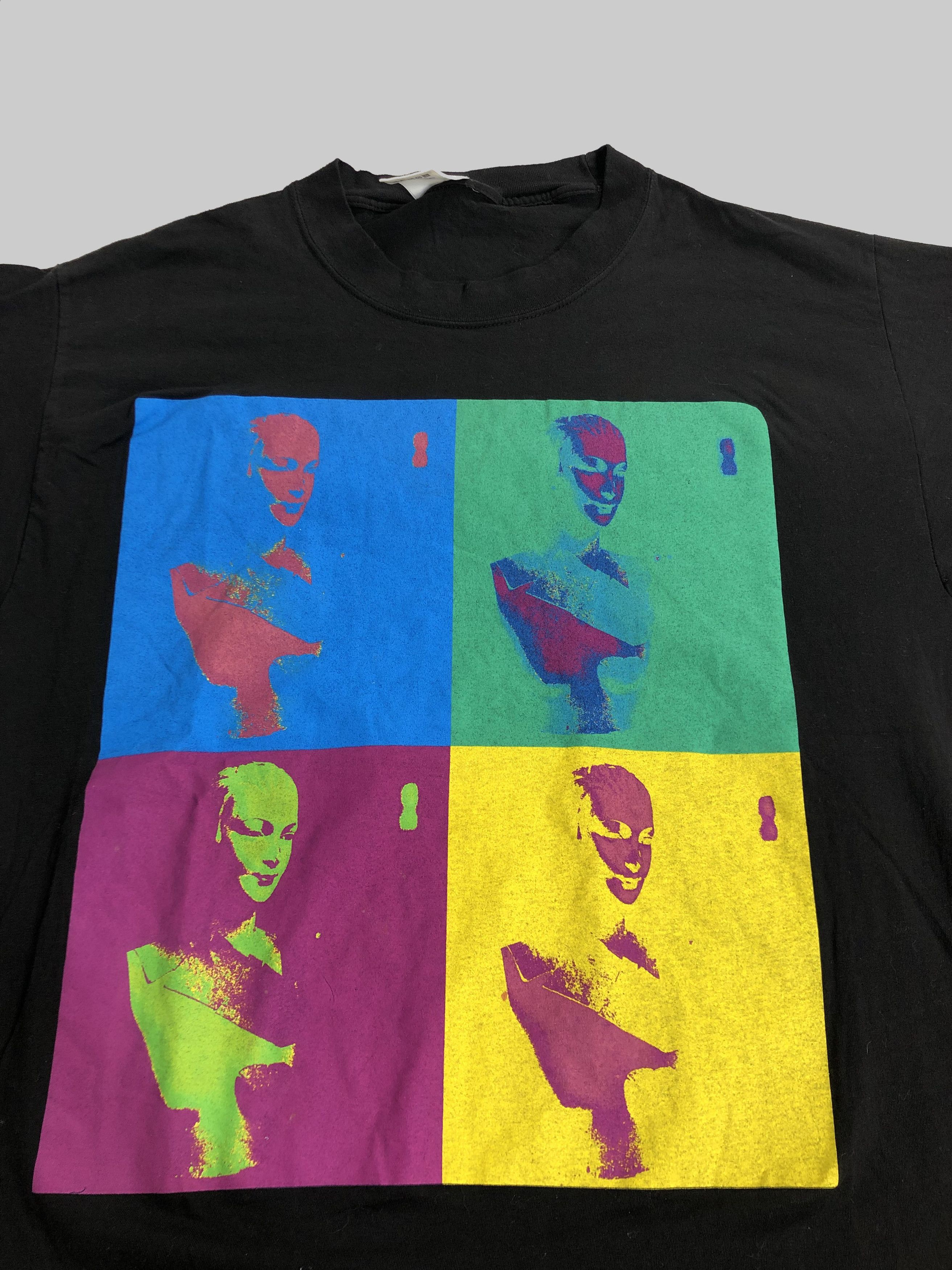 Band Tees Vintage 90s Elvis Costello & The Attractions ( Bob Dylan) Size US L / EU 52-54 / 3 - 3 Thumbnail