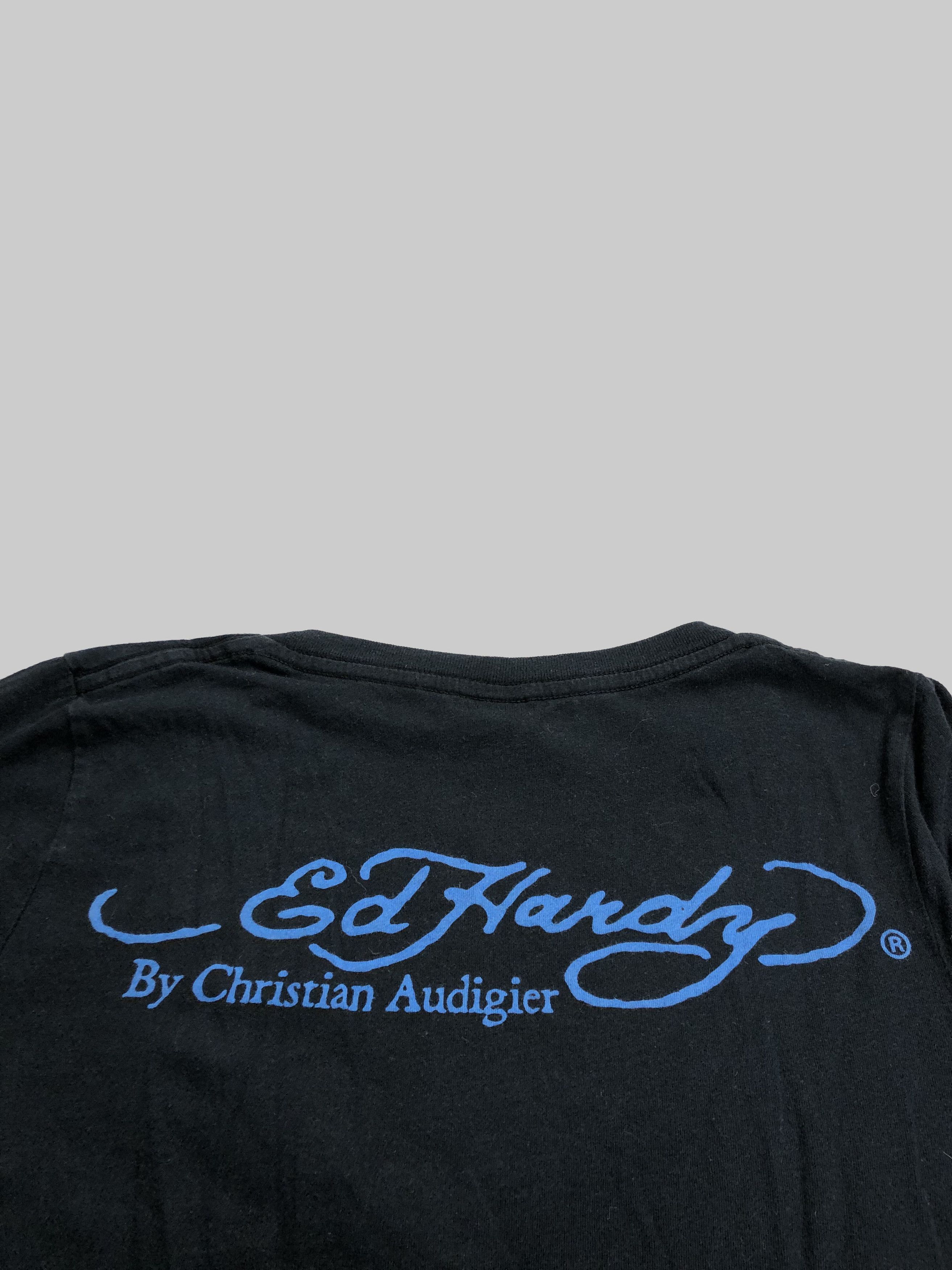 Christian Audigier Womens Ed Hardy Christian Audigier Skull t-shirt Size M / US 6-8 / IT 42-44 - 7 Thumbnail