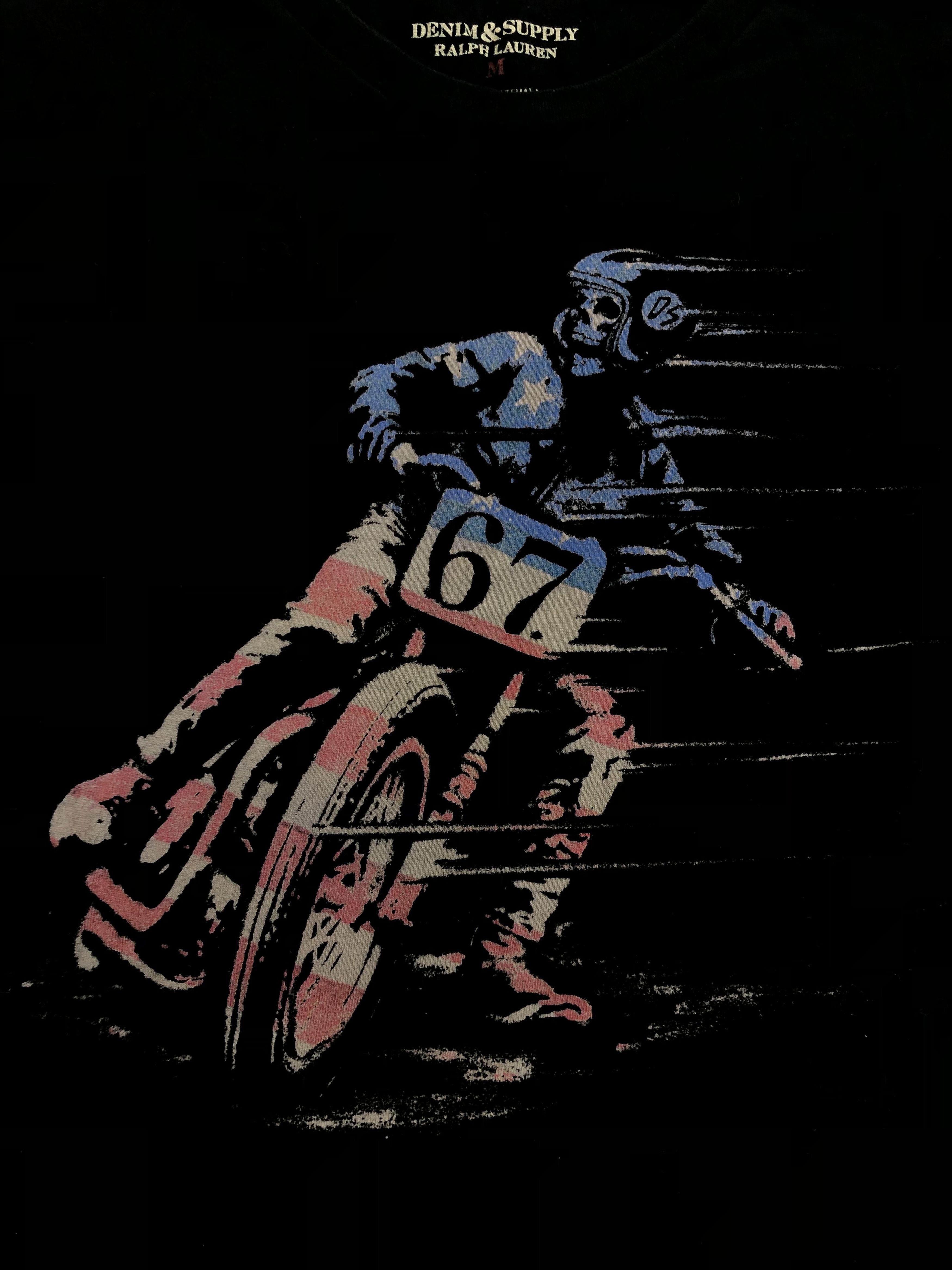 Denim & Supply Ralph Lauren Polo Ralph Lauren Moto Bike t-shirt Size US M / EU 48-50 / 2 - 3 Thumbnail