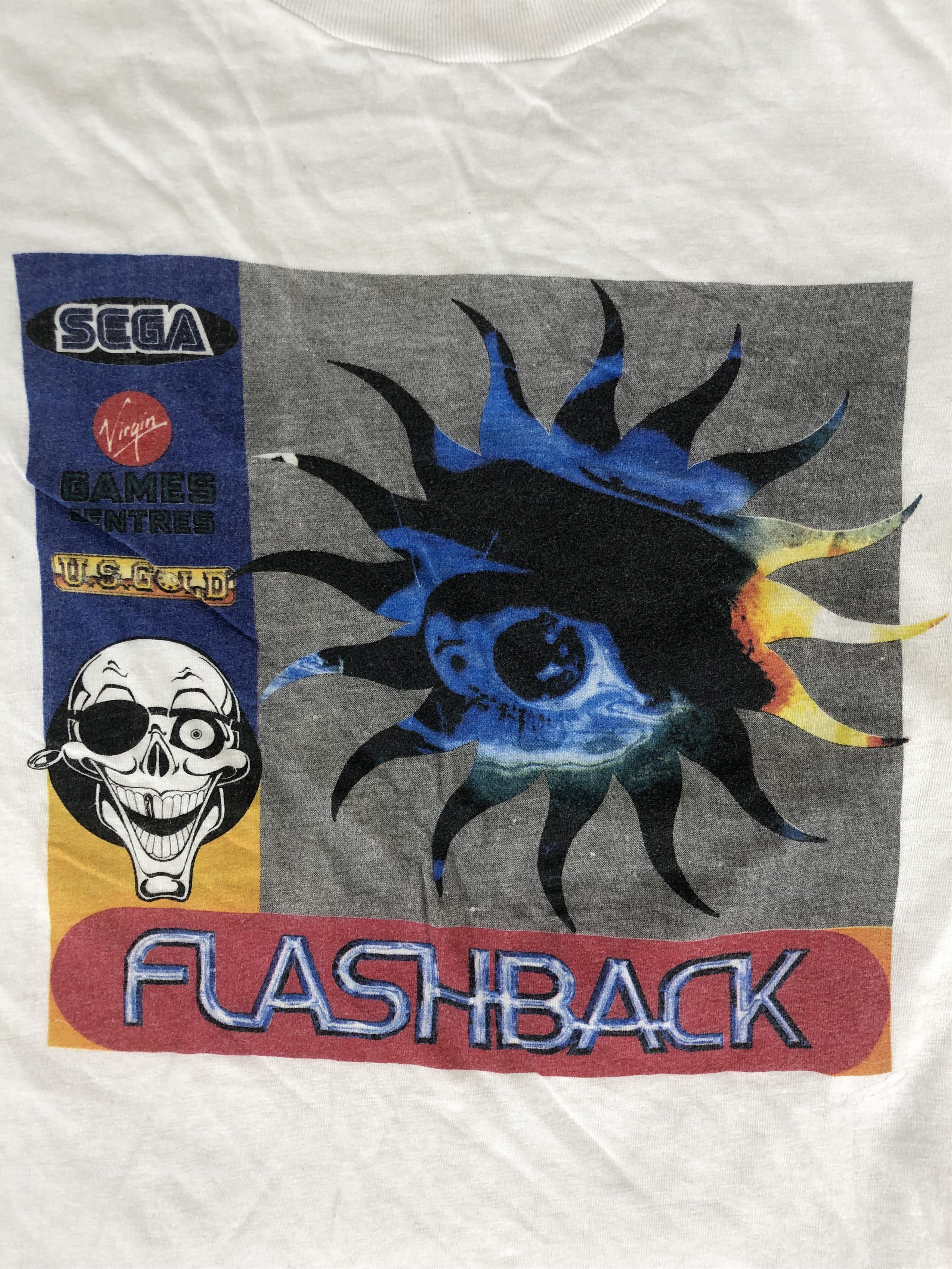 The Game Vintage 90s Flashback Sega (Street Fighter Mortal Kombat) Size US M / EU 48-50 / 2 - 2 Thumbnail