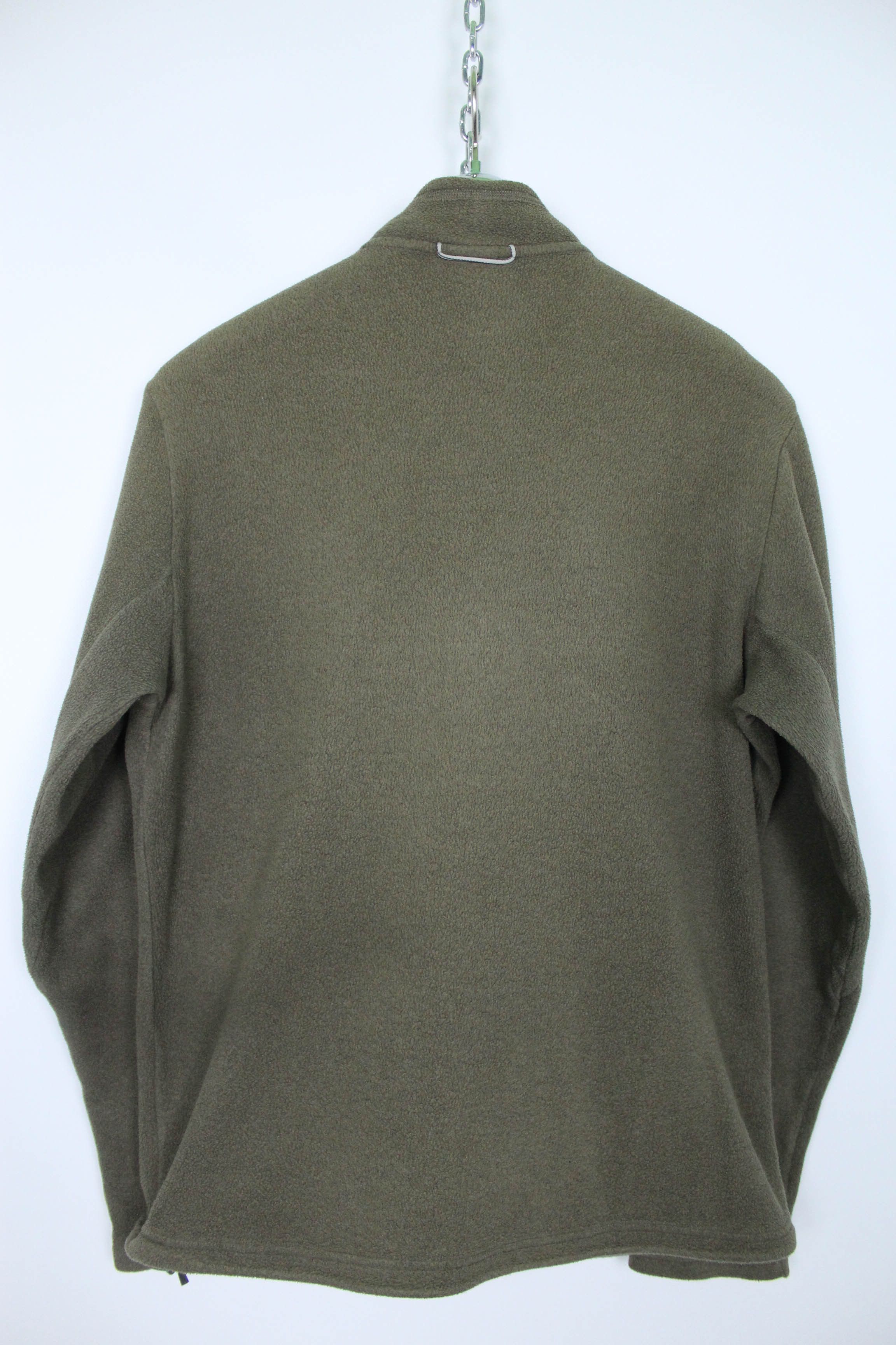 The North Face The North Face Full Zip Khaki Fleece Liner Jacket Size S Size US S / EU 44-46 / 1 - 2 Thumbnail