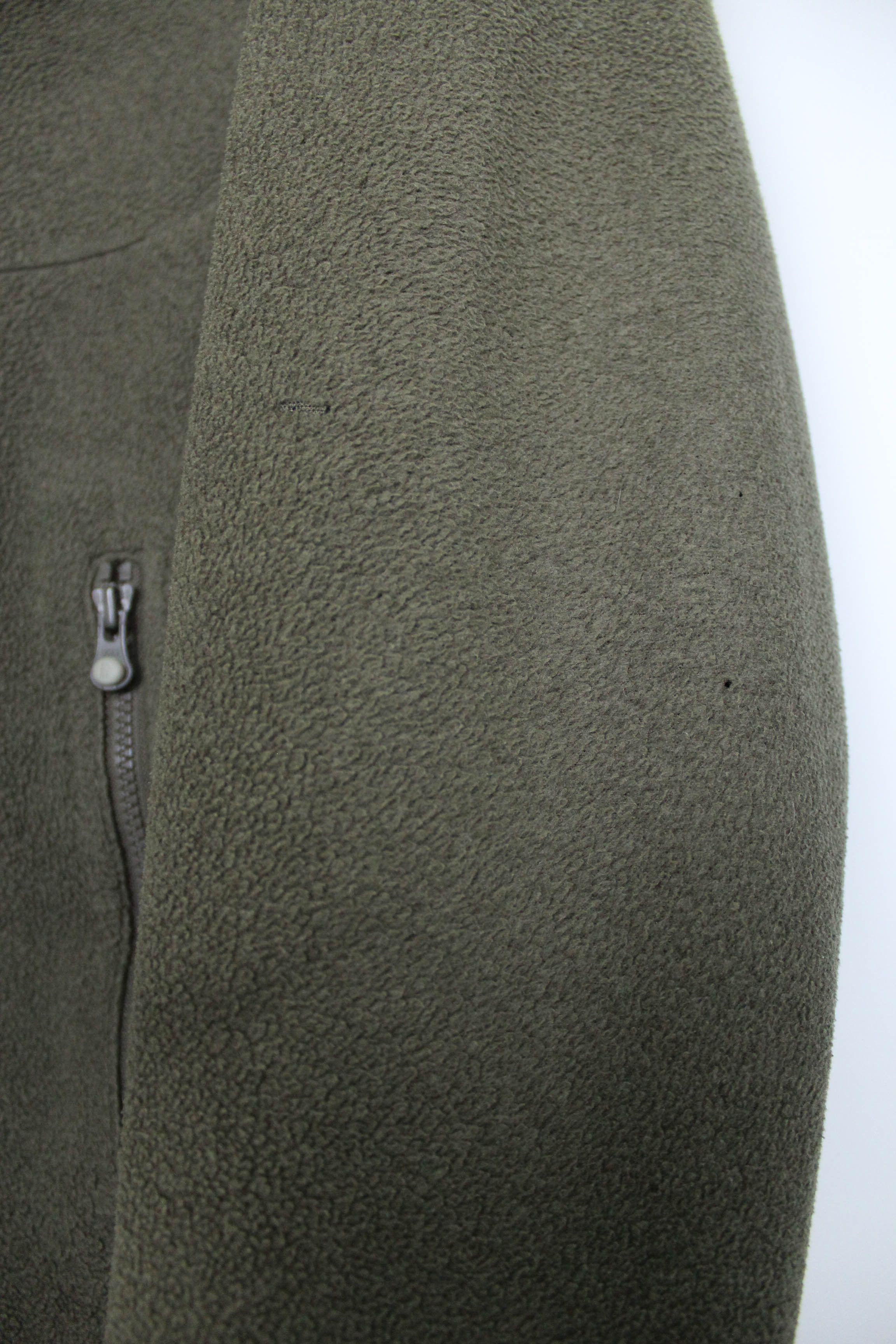 The North Face The North Face Full Zip Khaki Fleece Liner Jacket Size S Size US S / EU 44-46 / 1 - 8 Thumbnail