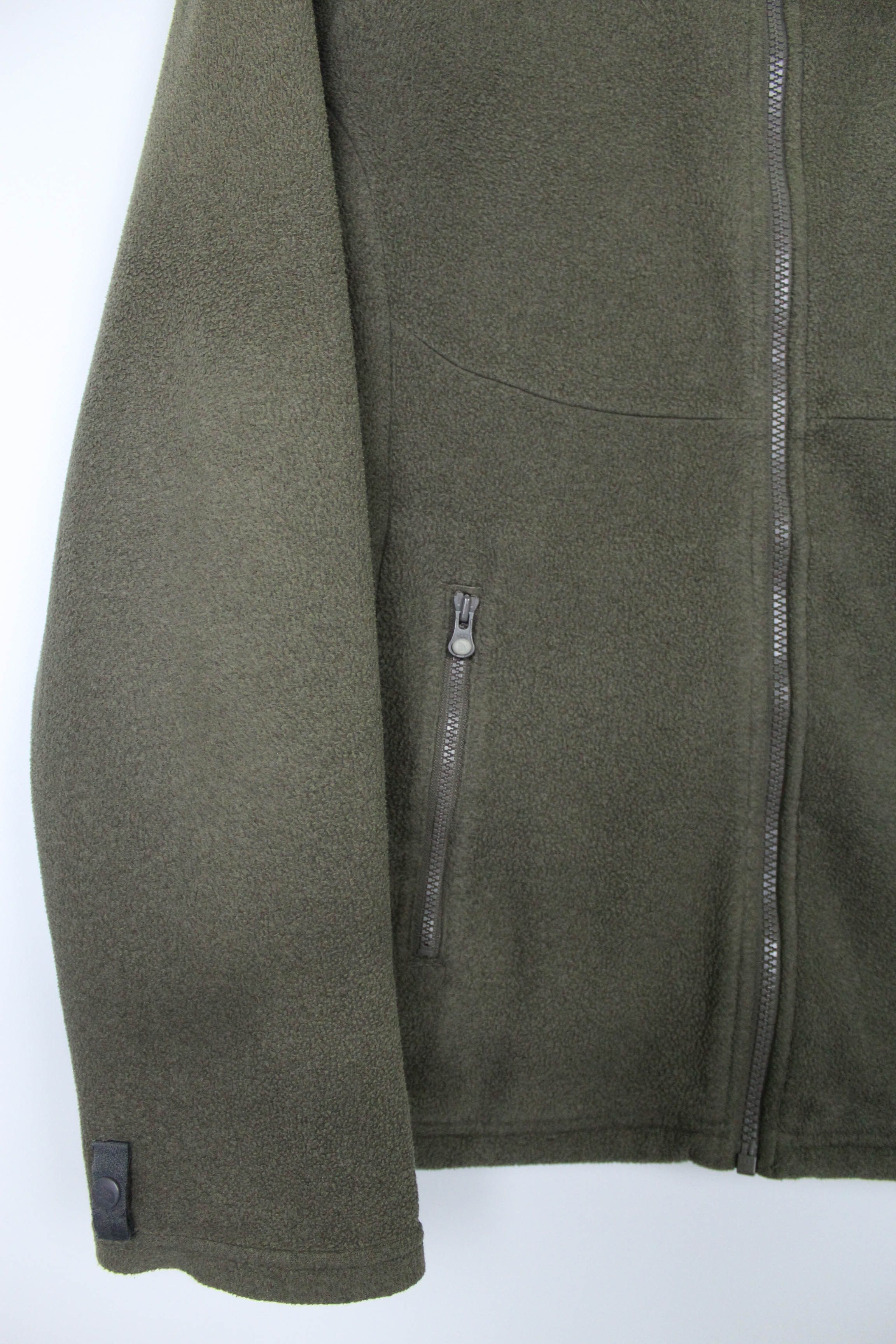 The North Face The North Face Full Zip Khaki Fleece Liner Jacket Size S Size US S / EU 44-46 / 1 - 4 Thumbnail
