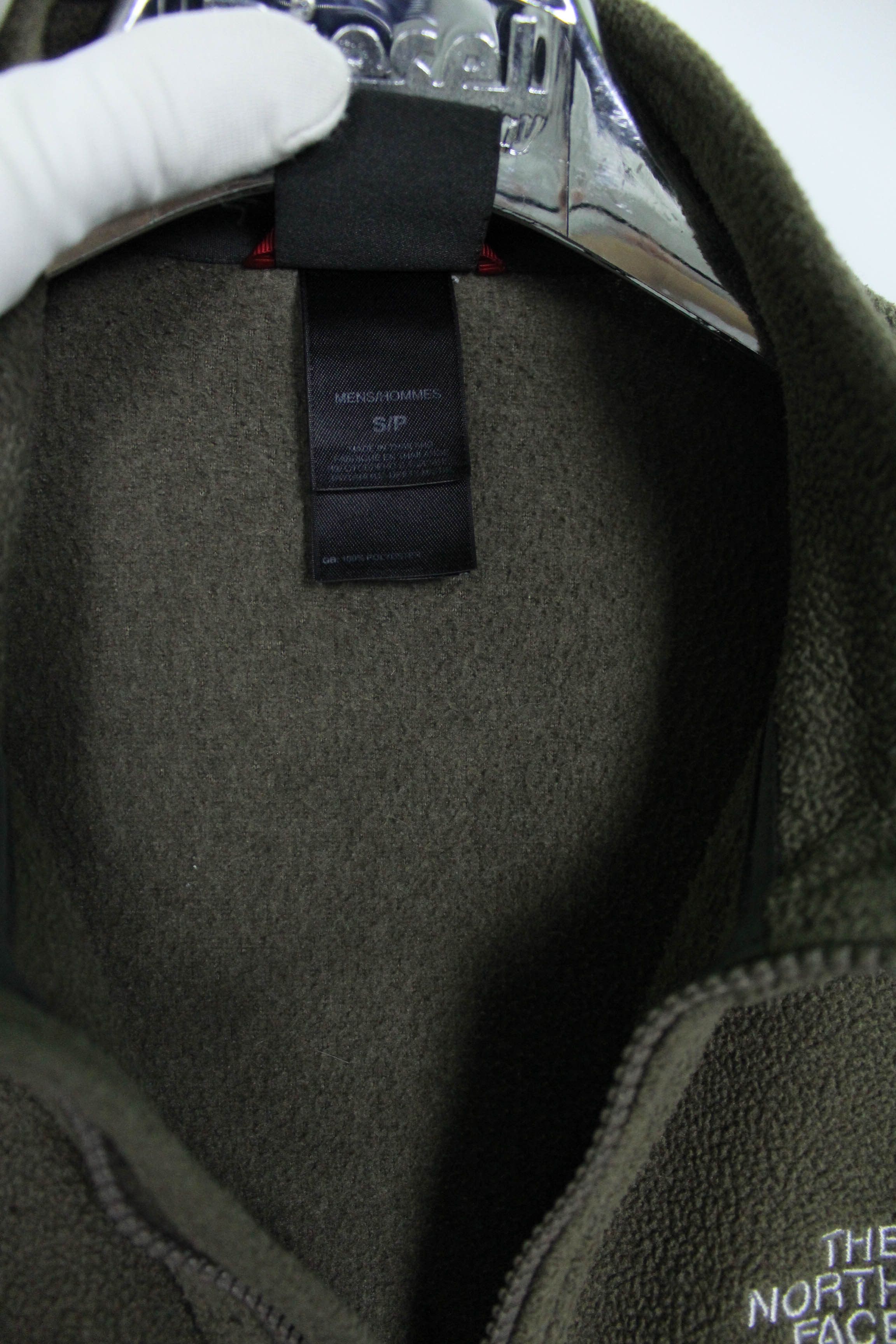 The North Face The North Face Full Zip Khaki Fleece Liner Jacket Size S Size US S / EU 44-46 / 1 - 12 Thumbnail