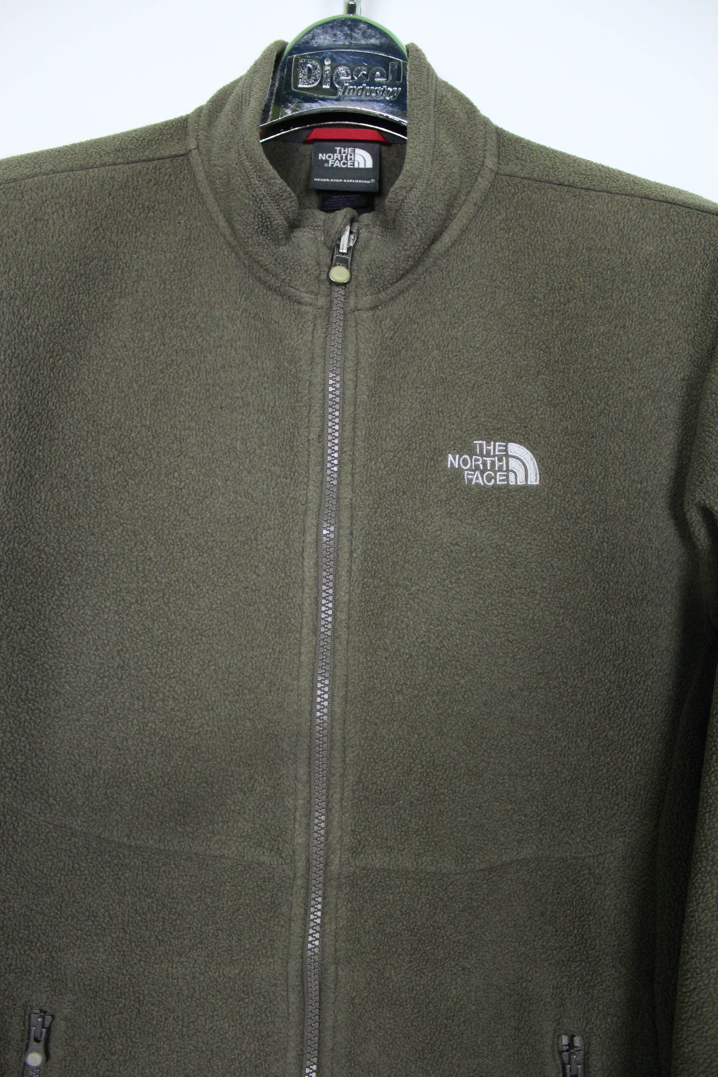 The North Face The North Face Full Zip Khaki Fleece Liner Jacket Size S Size US S / EU 44-46 / 1 - 3 Thumbnail
