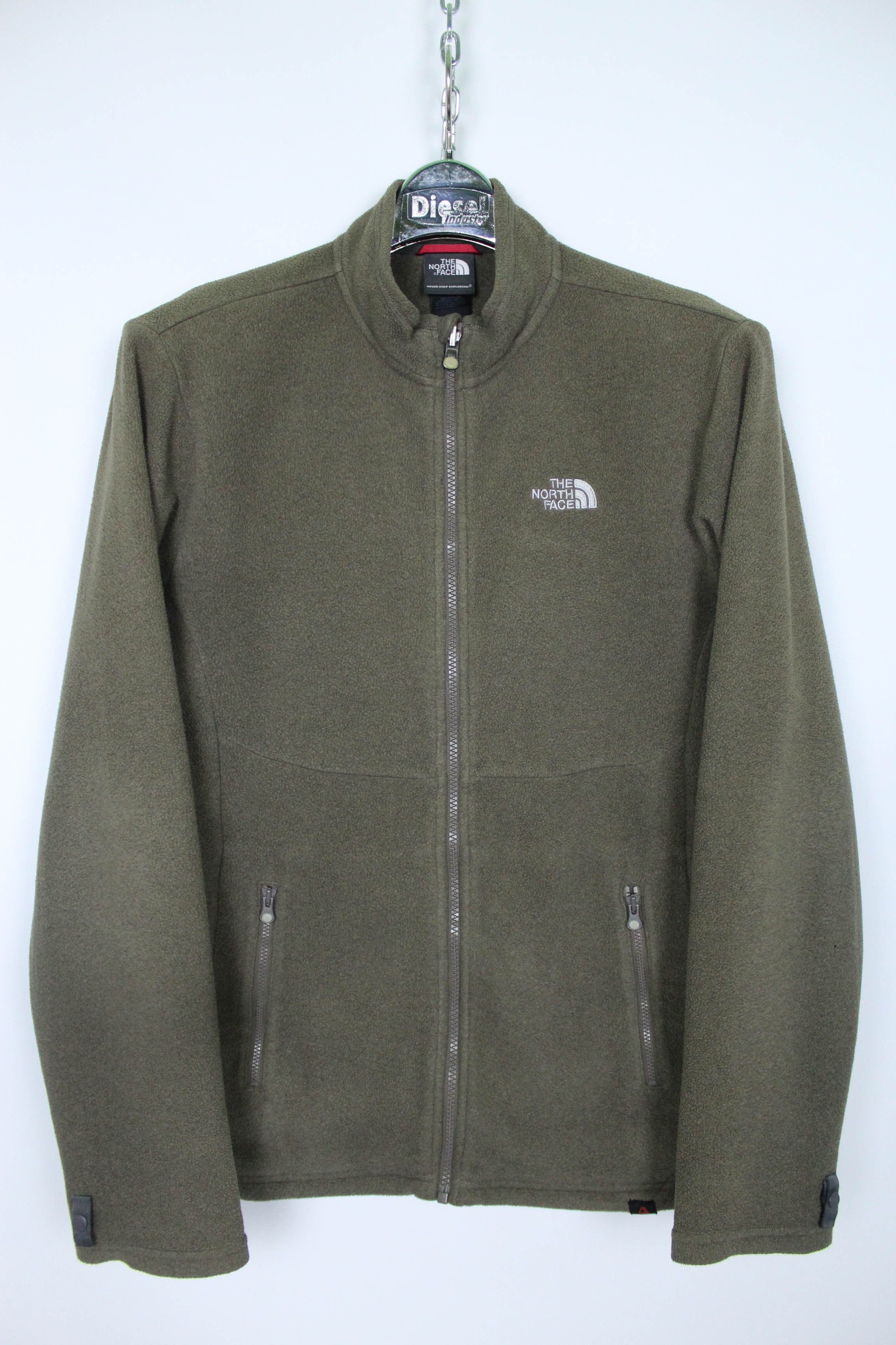 The North Face The North Face Full Zip Khaki Fleece Liner Jacket Size S Size US S / EU 44-46 / 1 - 1 Thumbnail