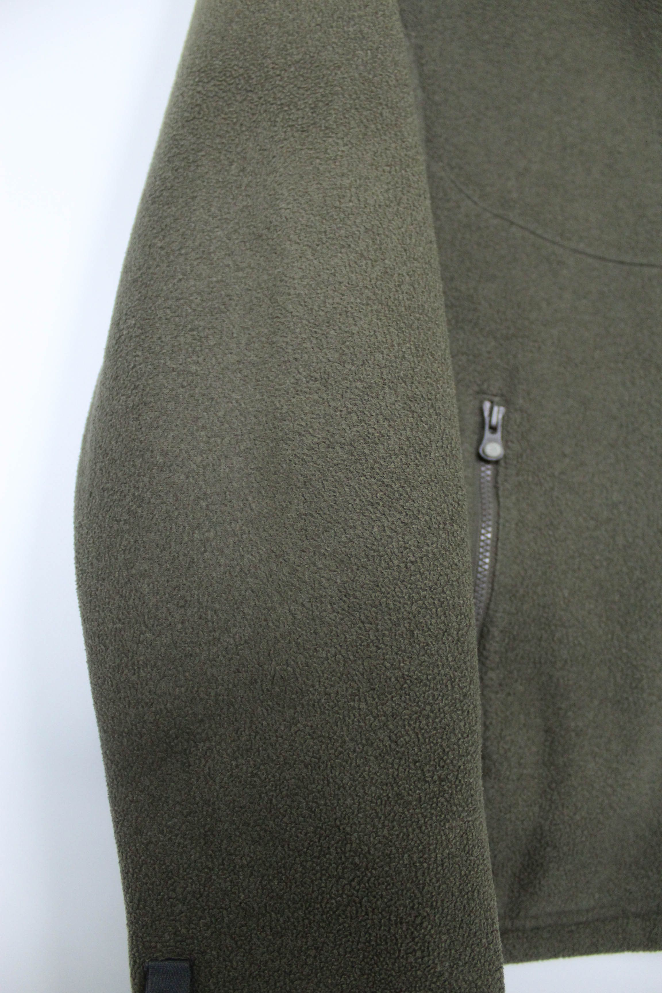The North Face The North Face Full Zip Khaki Fleece Liner Jacket Size S Size US S / EU 44-46 / 1 - 6 Thumbnail