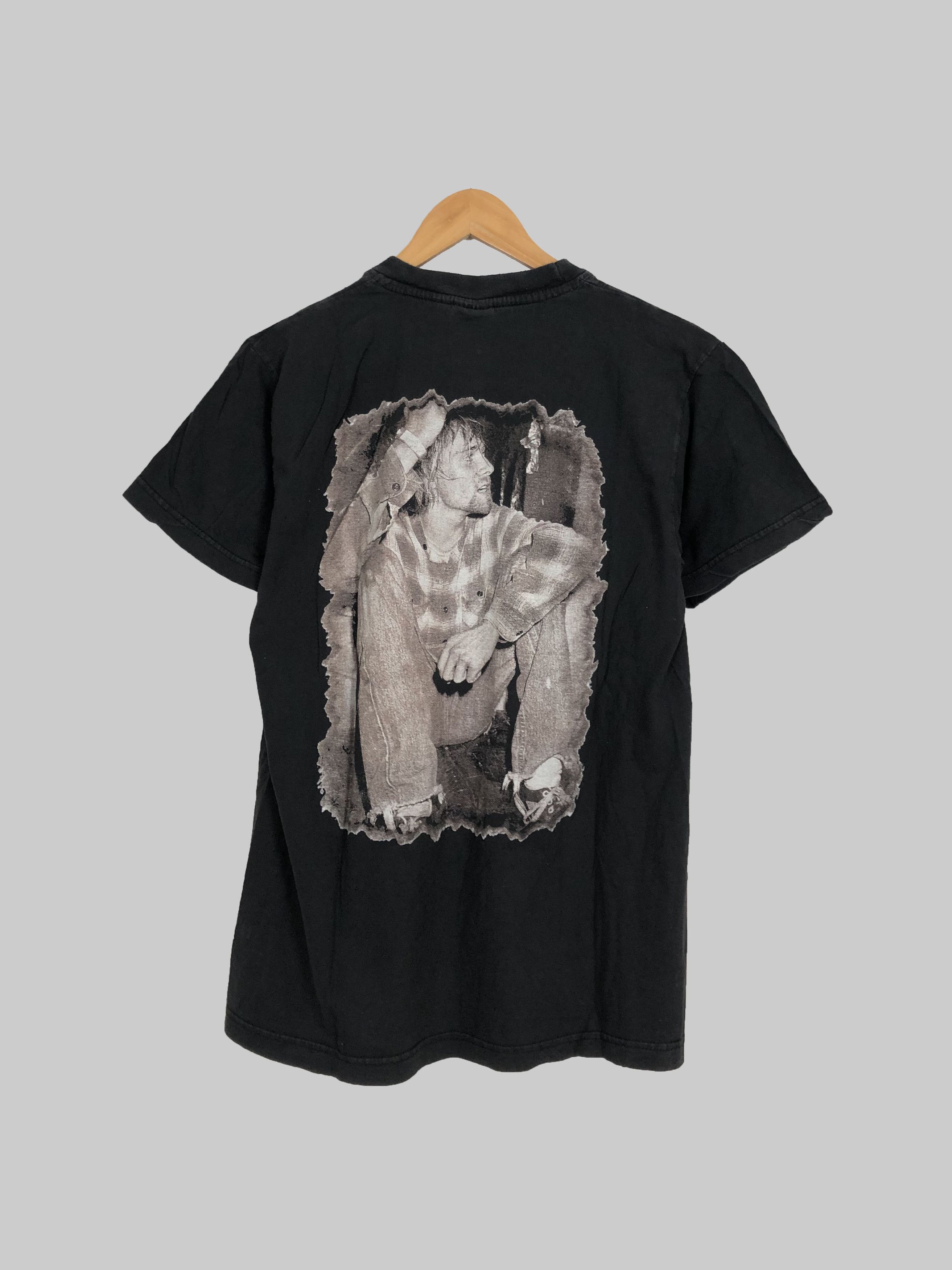 Band Tees Vintage 90s Nirvana Kurt Cobain (Red Hot Chili Peppers) Size US S / EU 44-46 / 1 - 2 Thumbnail