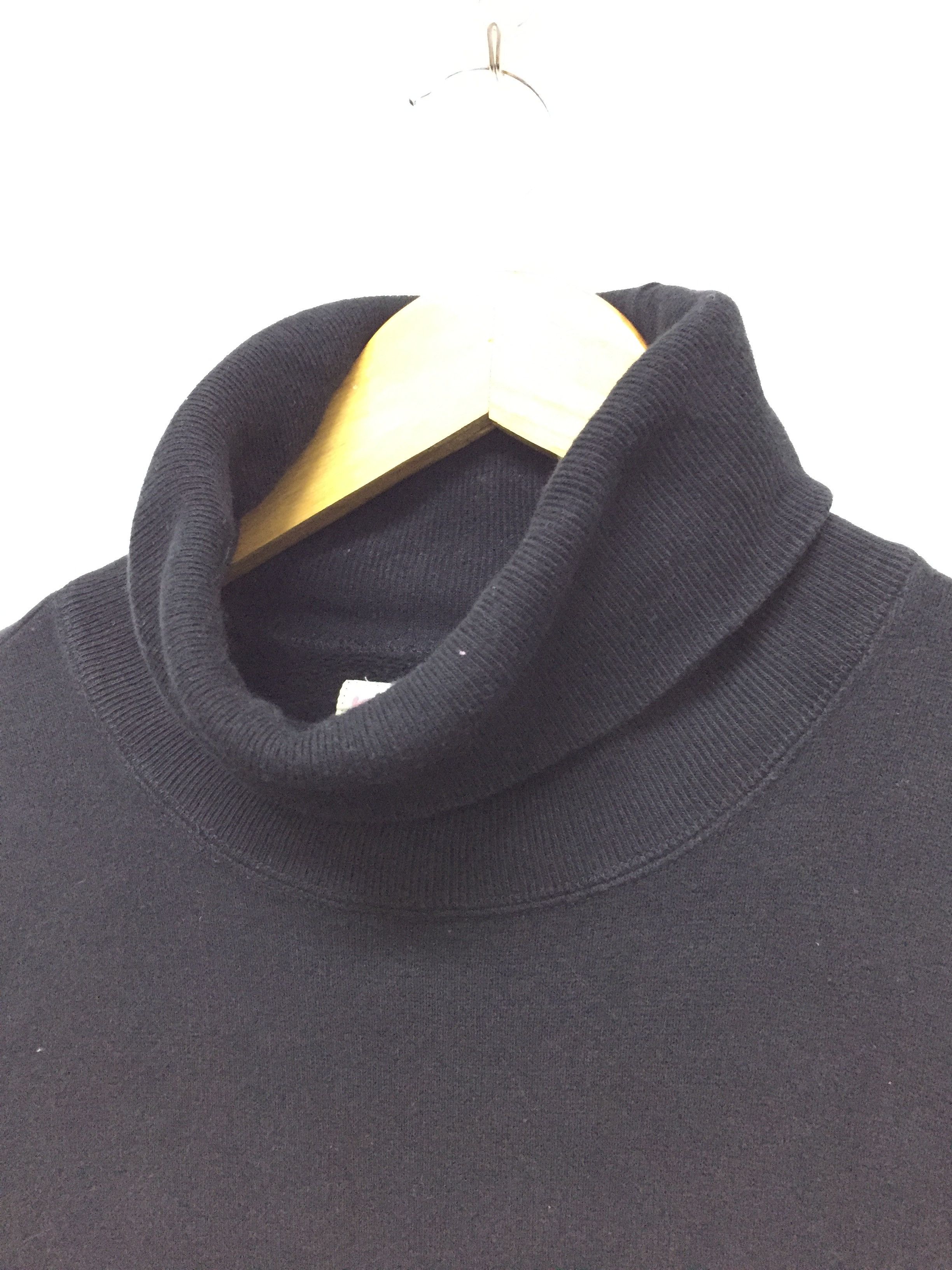 Blue Blue Japan loopwheeler turtle Neck Pocket sweatshirt Size US M / EU 48-50 / 2 - 5 Thumbnail