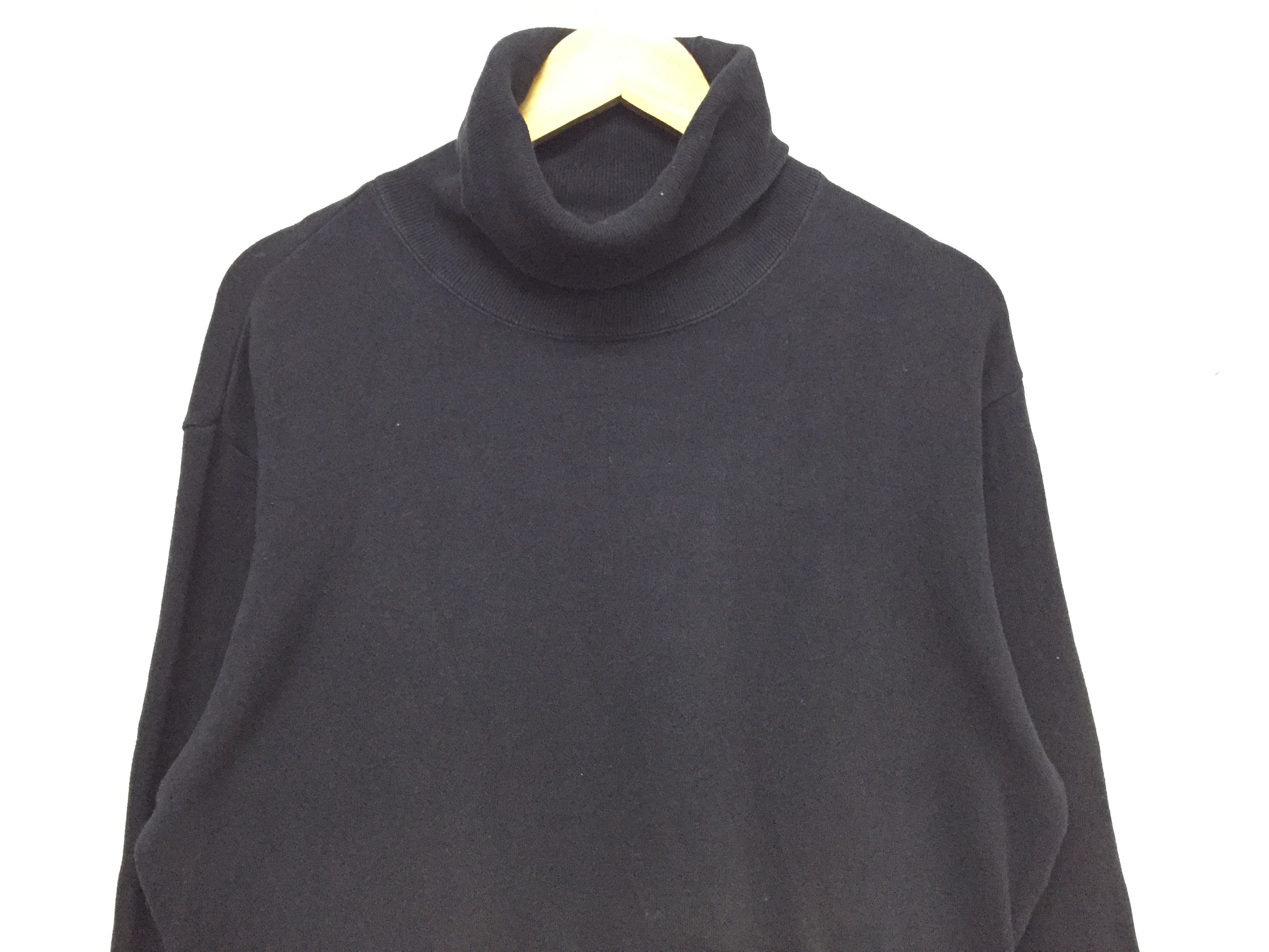 Blue Blue Japan loopwheeler turtle Neck Pocket sweatshirt Size US M / EU 48-50 / 2 - 2 Thumbnail