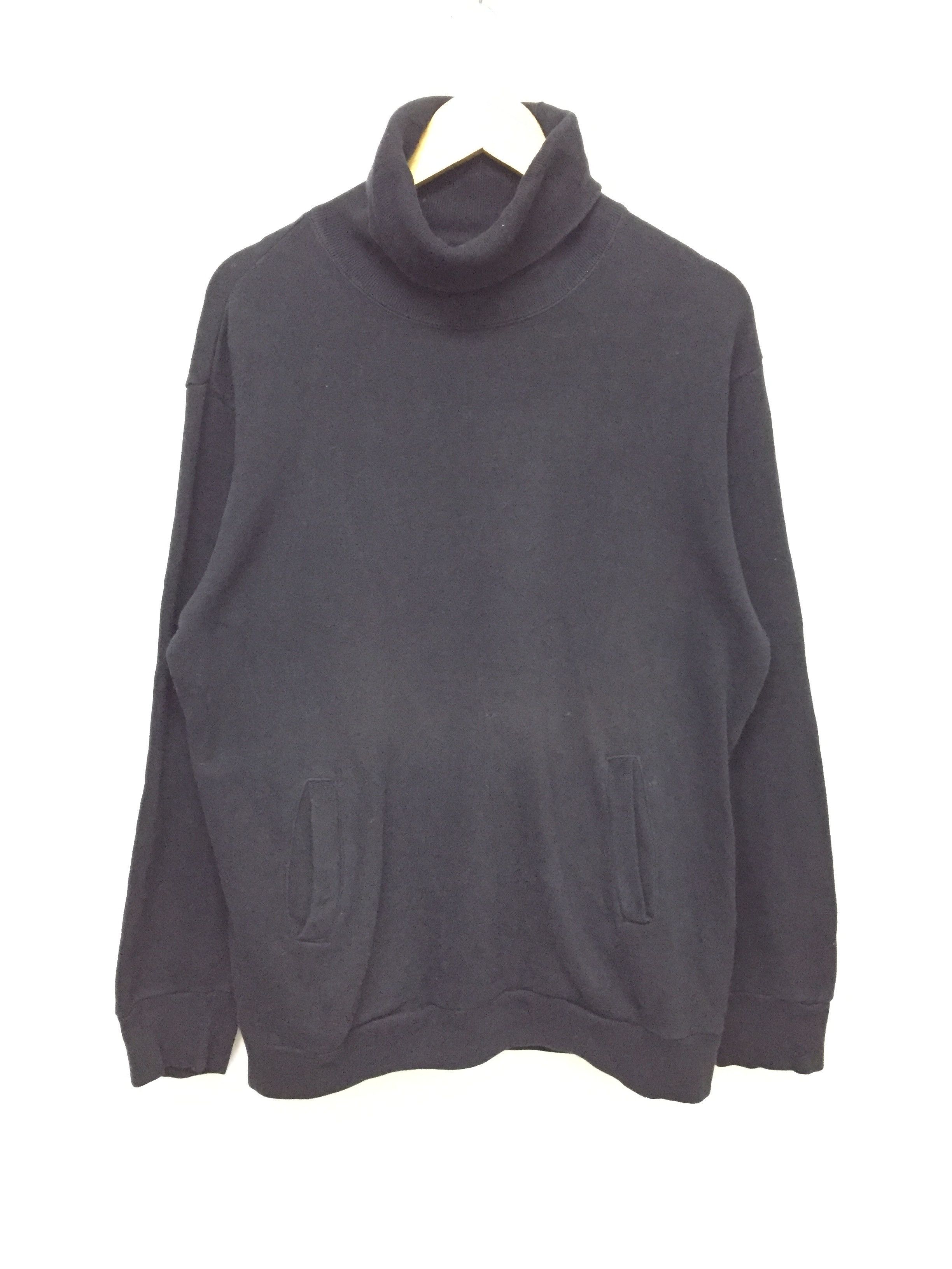 Blue Blue Japan loopwheeler turtle Neck Pocket sweatshirt Size US M / EU 48-50 / 2 - 1 Thumbnail