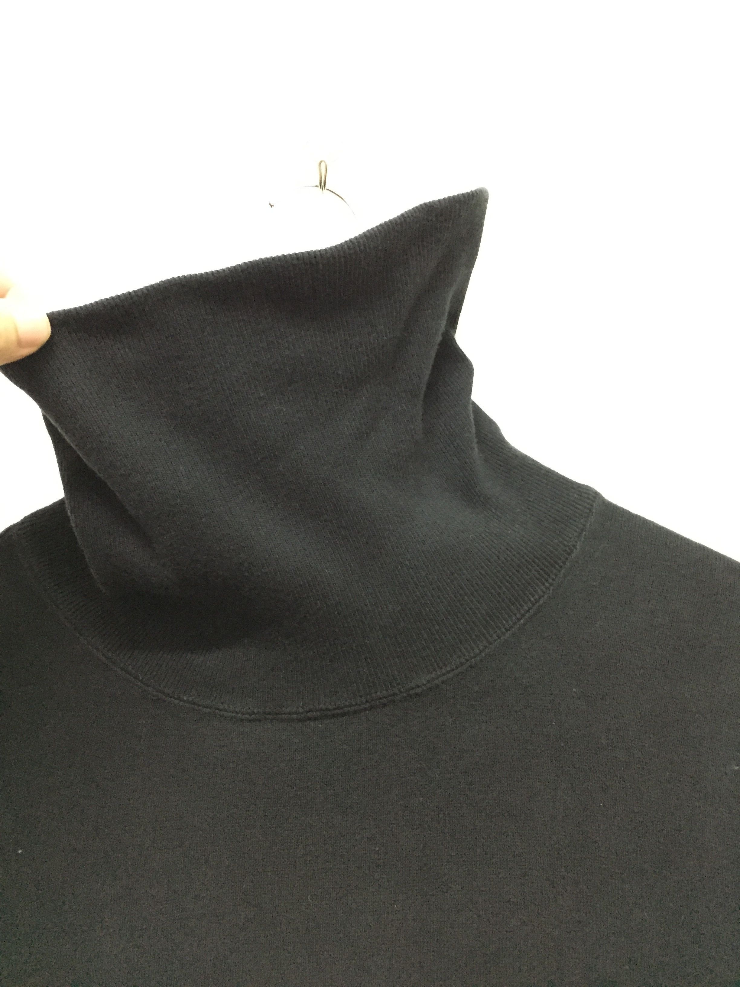 Blue Blue Japan loopwheeler turtle Neck Pocket sweatshirt Size US M / EU 48-50 / 2 - 6 Thumbnail
