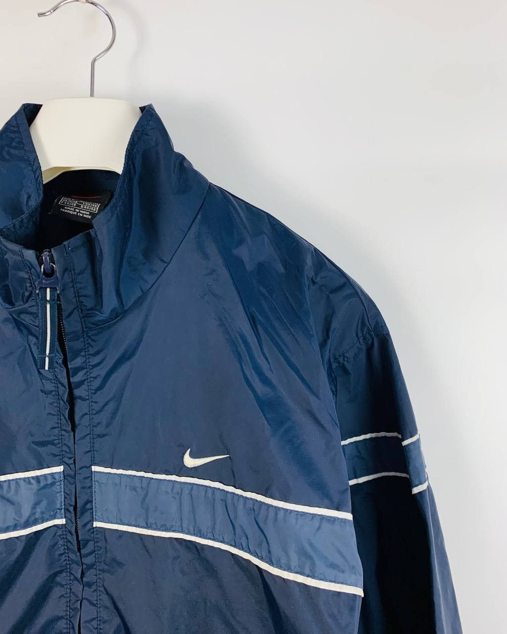 Nike Nike light Jacket vintage blue S Size US S / EU 44-46 / 1 - 2 Thumbnail