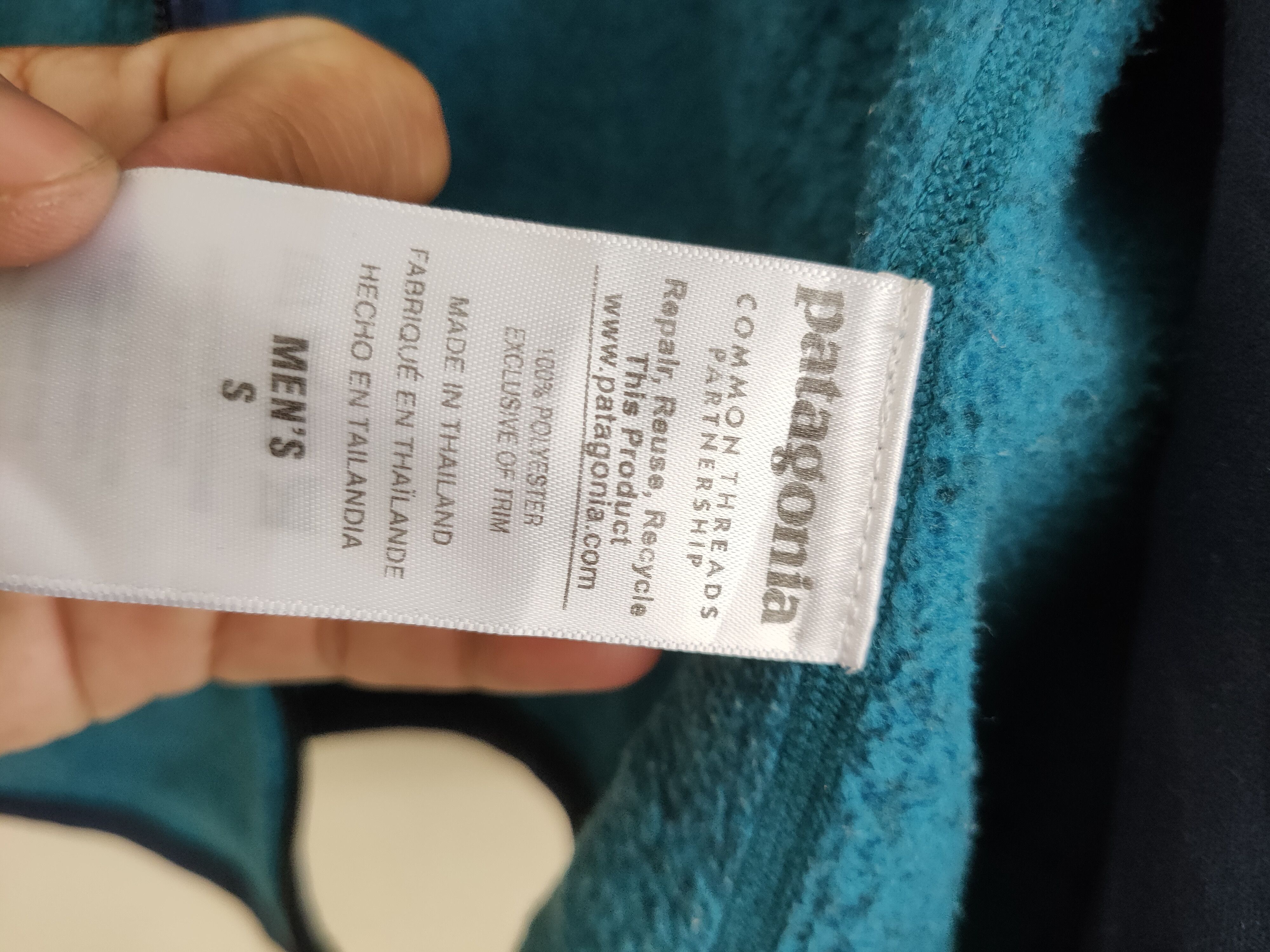 Patagonia × Vintage Vintage Patagonia Fleece Zipup Hoodie Size US S / EU 44-46 / 1 - 10 Thumbnail