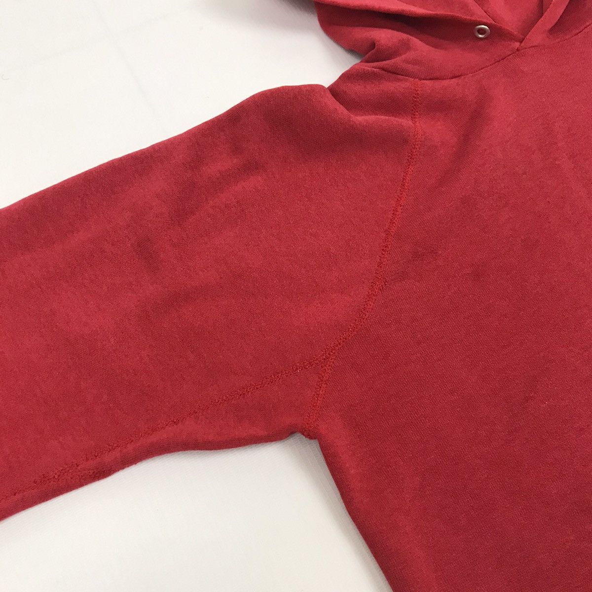 Vintage Vintage 80s sunfaded blank hoodie Size US L / EU 52-54 / 3 - 5 Thumbnail