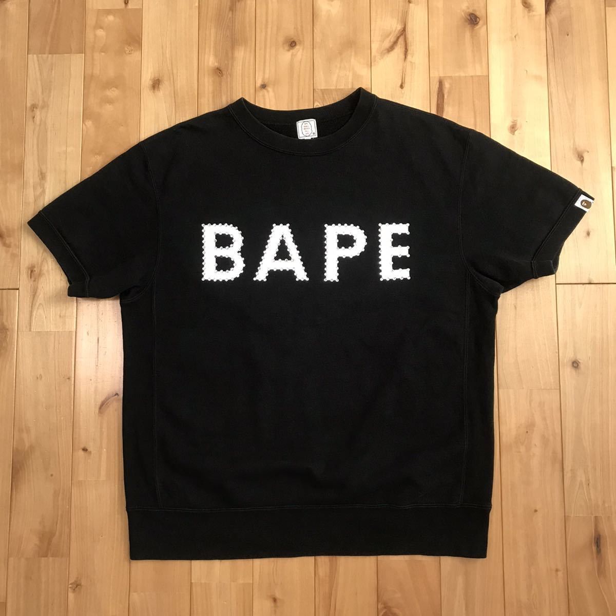 Bape × Swarovski BAPE Swarovski BAPE logo sweat shirt a bathing ape NIGO Size US M / EU 48-50 / 2 - 2 Thumbnail