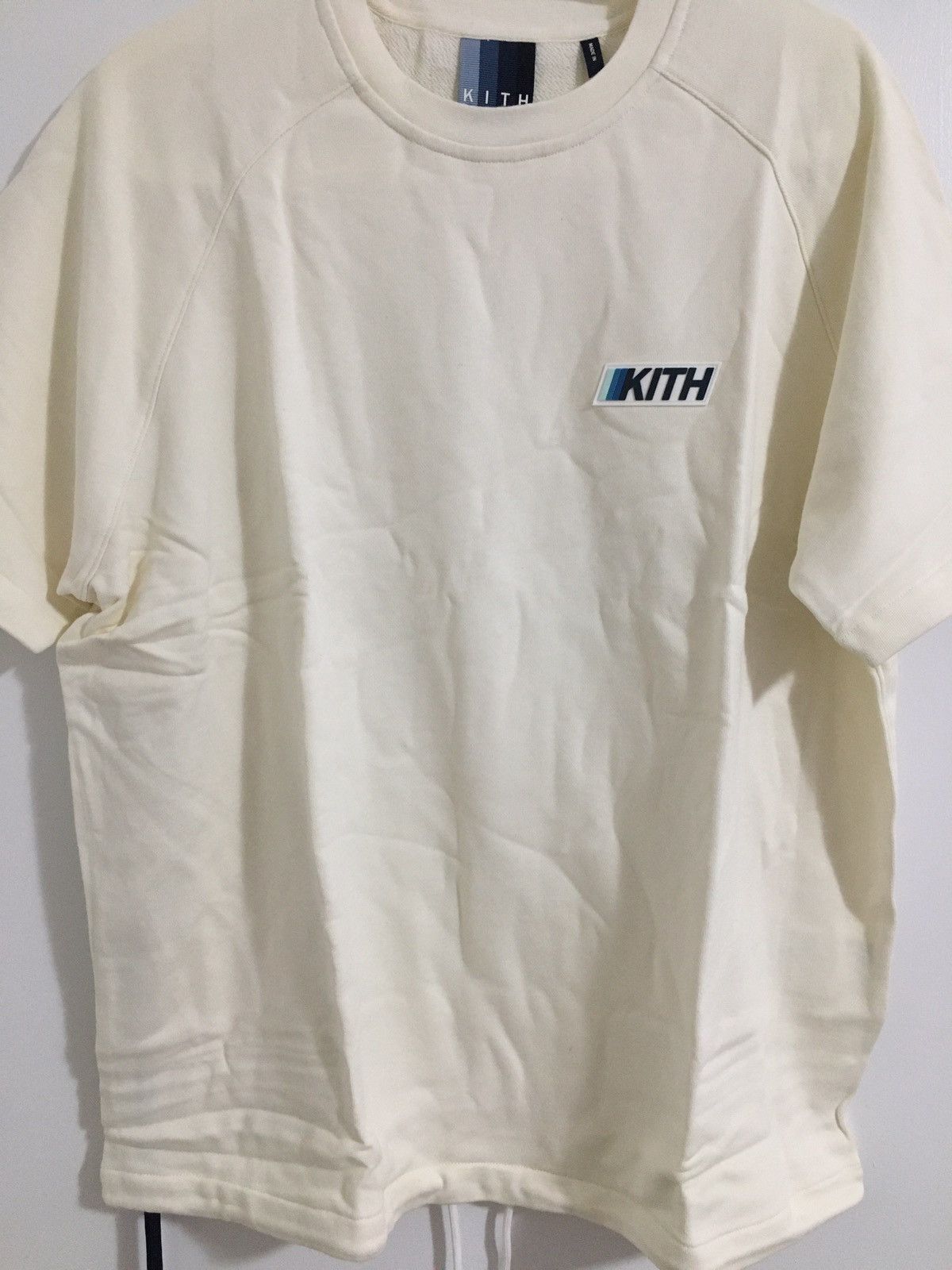 Kith Kith Howard Baby Terry Short Sleeve Tee Ivory Size US M / EU 48-50 / 2 - 2 Thumbnail
