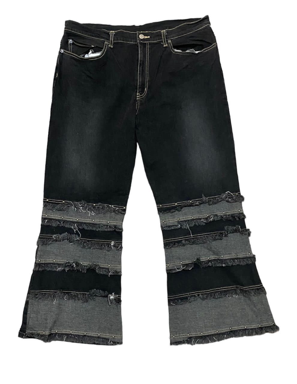 Image of Hagi Denim By Orange Juice Inspired By Hysteric Glamour in Black, Men's (Size 36)